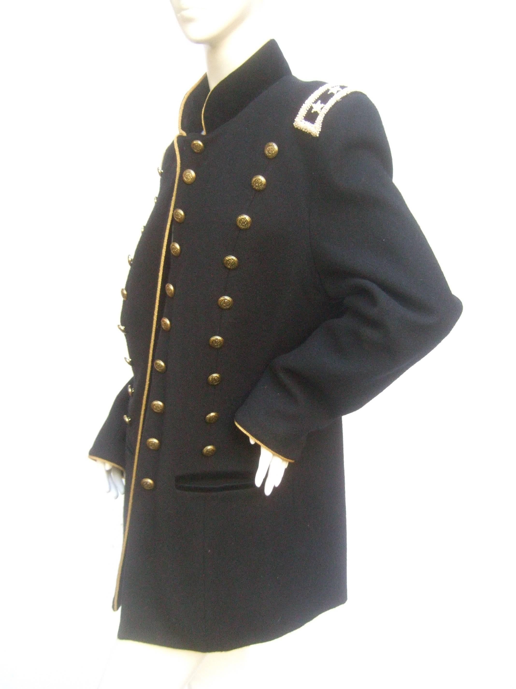 womens military style coat