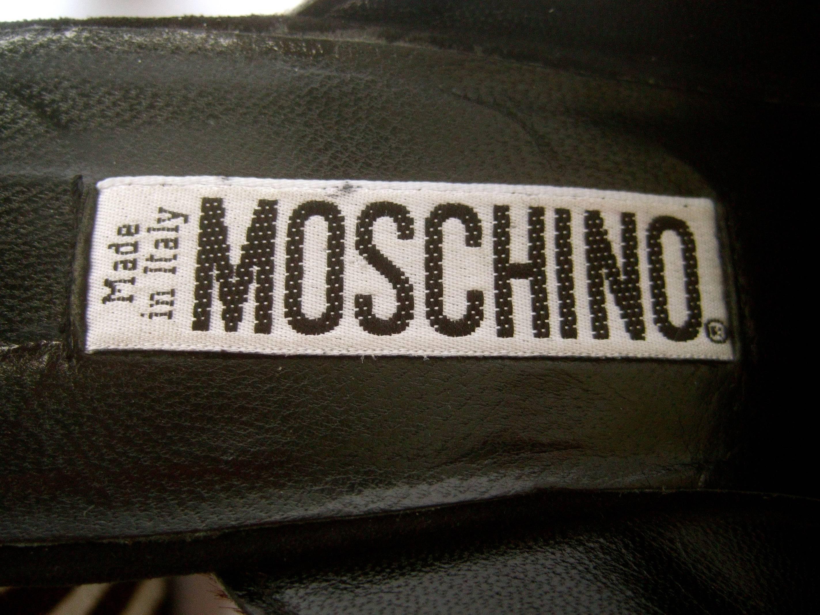 Reserved Sale Pending for Monique Moschino Italy Zebra Print Pony Hair Mules  2