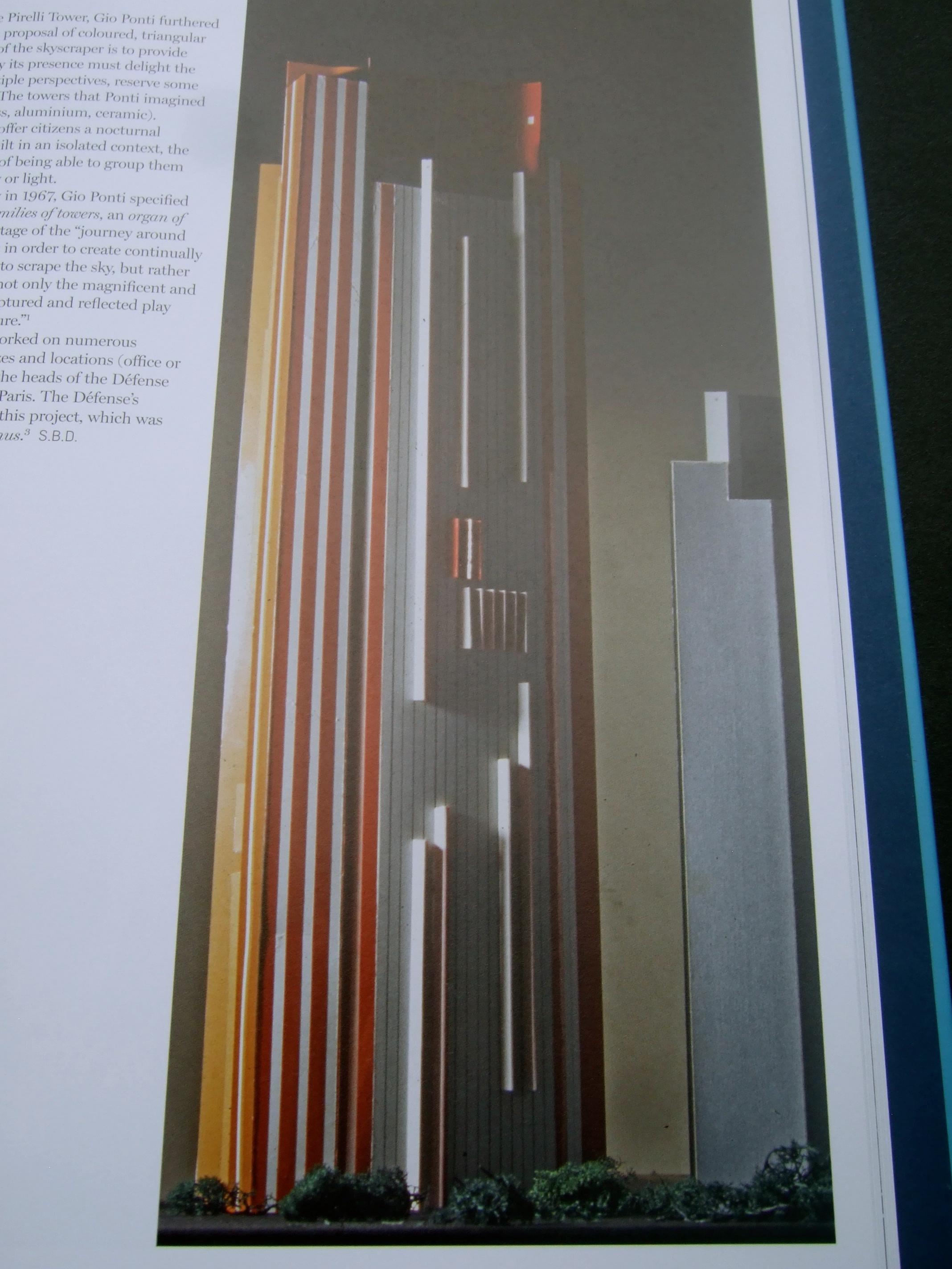 Gio Ponti : Arch - Designer Large Scale Hardcover Book  c 2019 For Sale 9