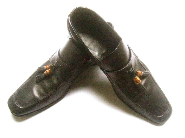 gucci tassel loafers mens