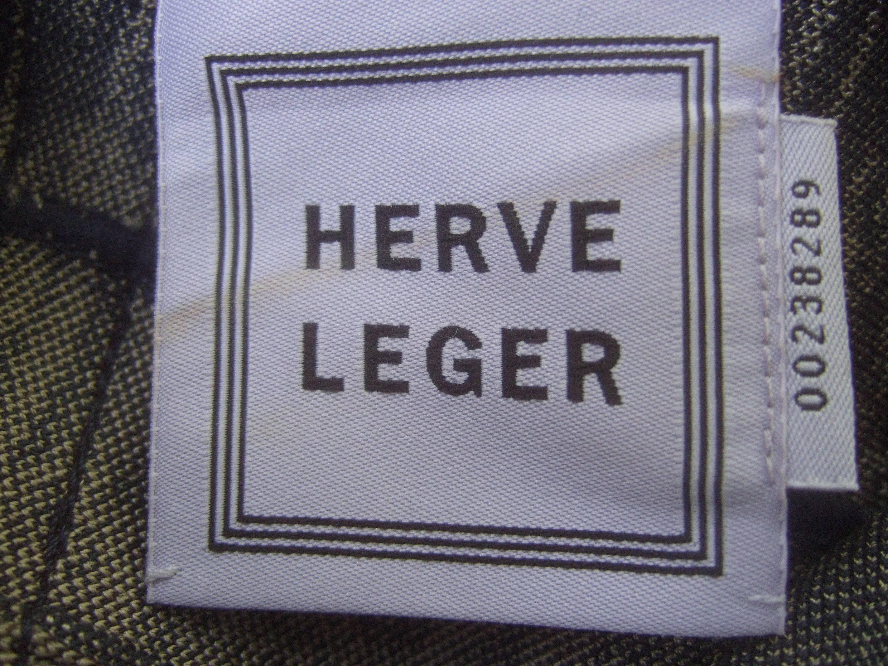 Herve Leger Iconic Sexy Knit Bandage Dress Size Small 3