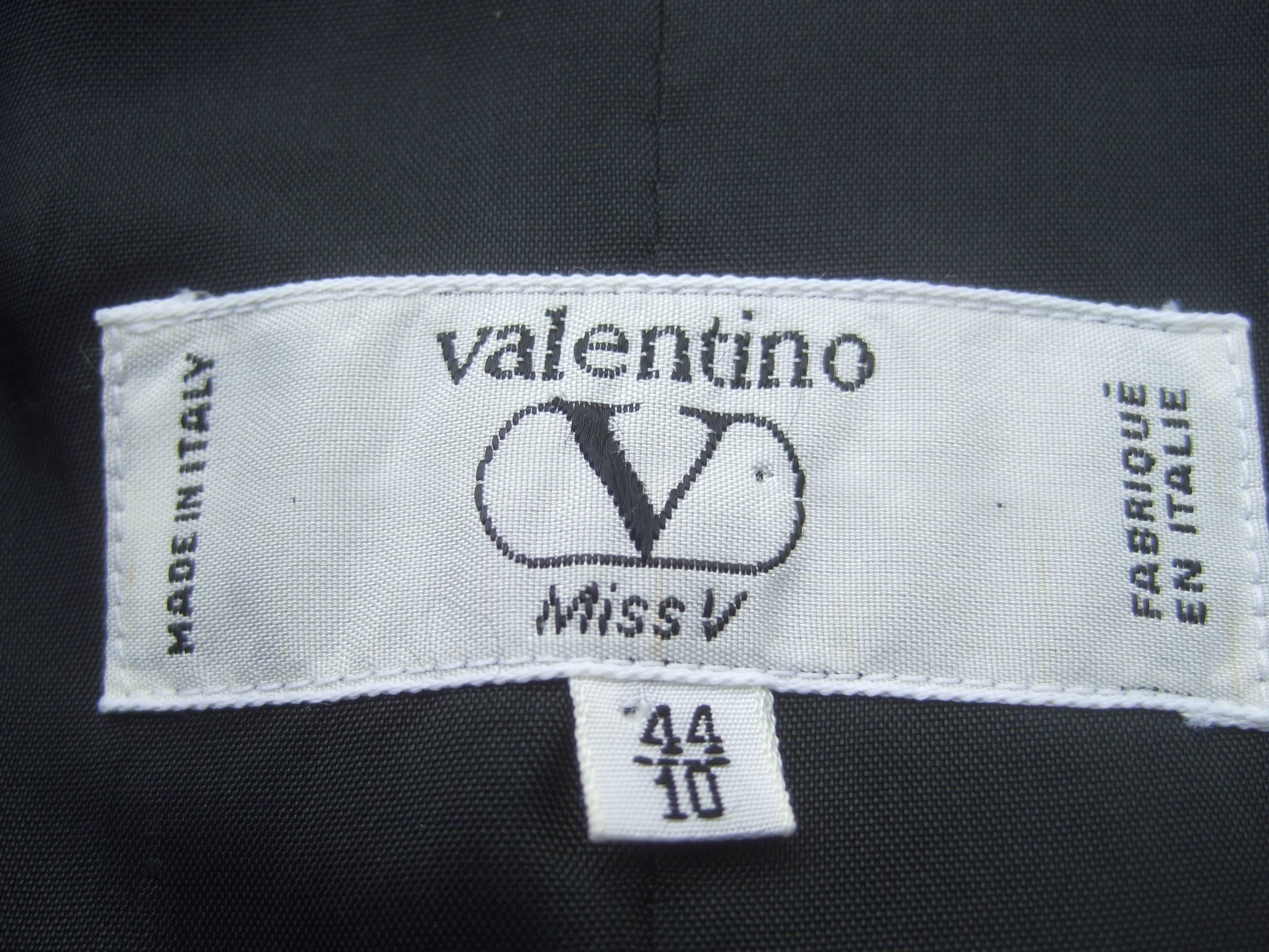 Valentino Italian Light Weight Wool Duster Jacket, circa 1980s  1