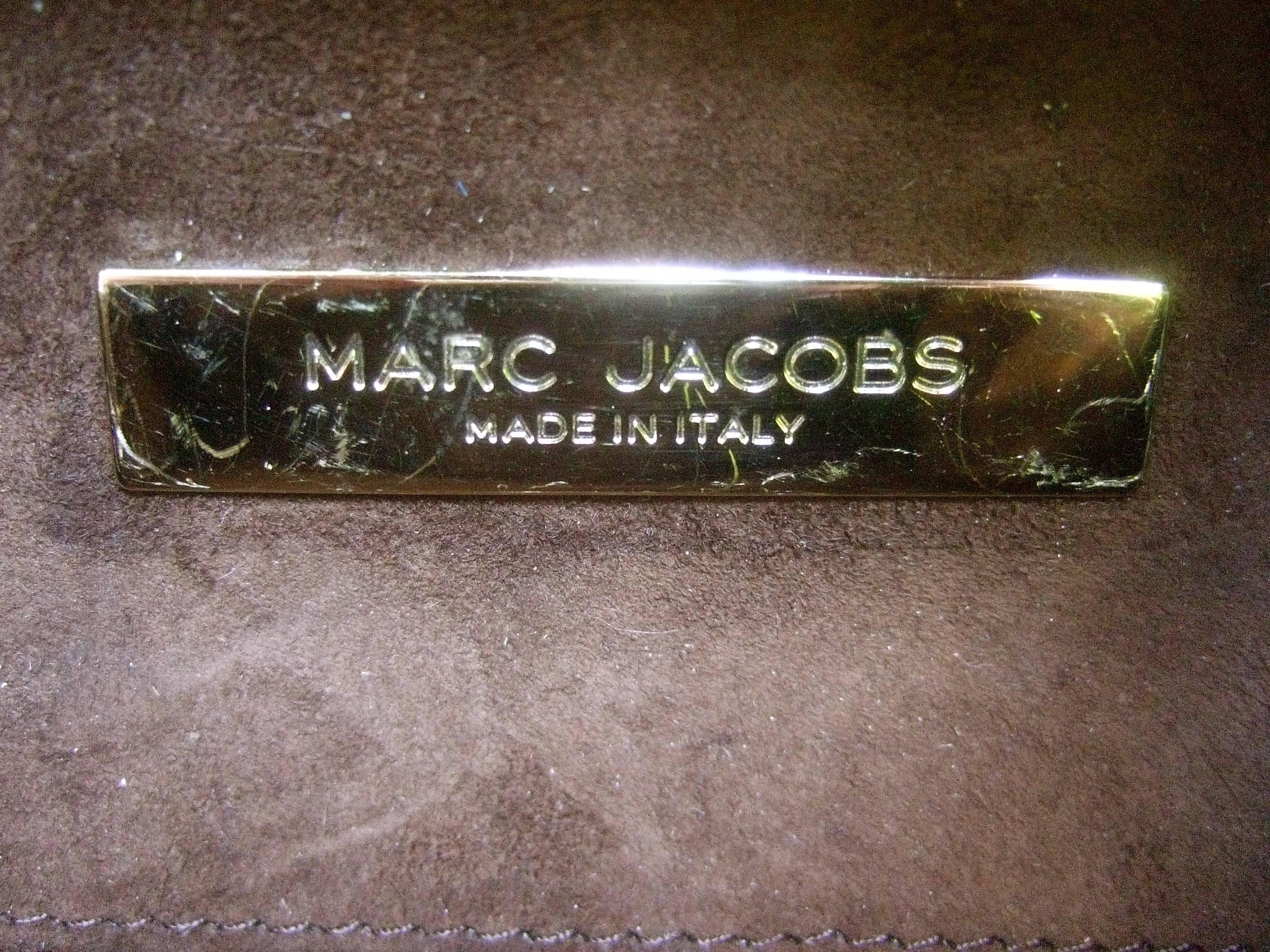 Marc Jacobs Italian Brown Leather Diminutive Handbag  1