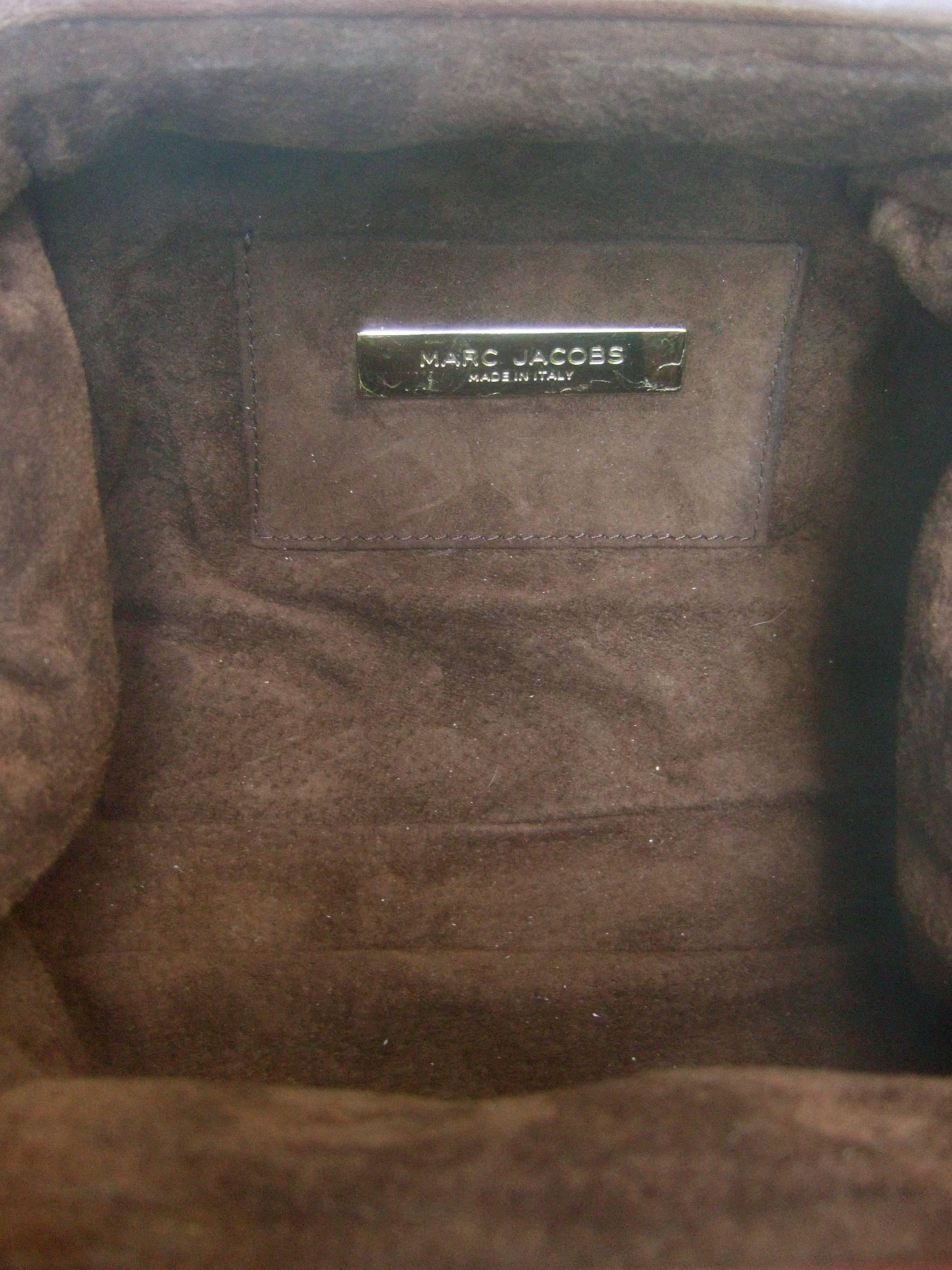 Marc Jacobs Italian Brown Leather Diminutive Handbag  2