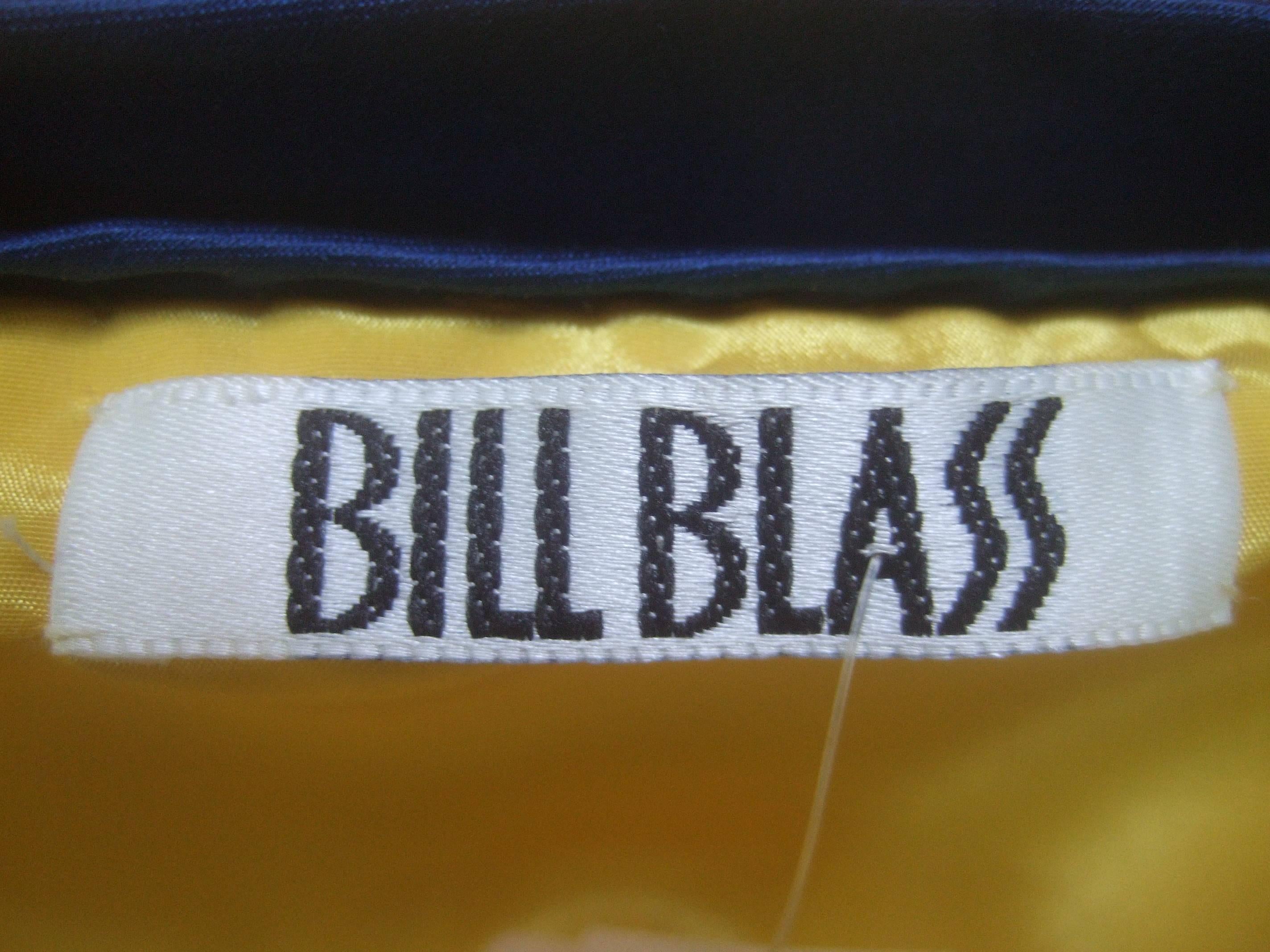 Bill Blass Opulent Golden Satin Gown for Neiman Marcus c 1990 5