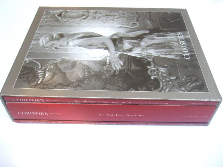 Christie's Doris Duke Estate Catalogues in Box 2004 at 1stDibs