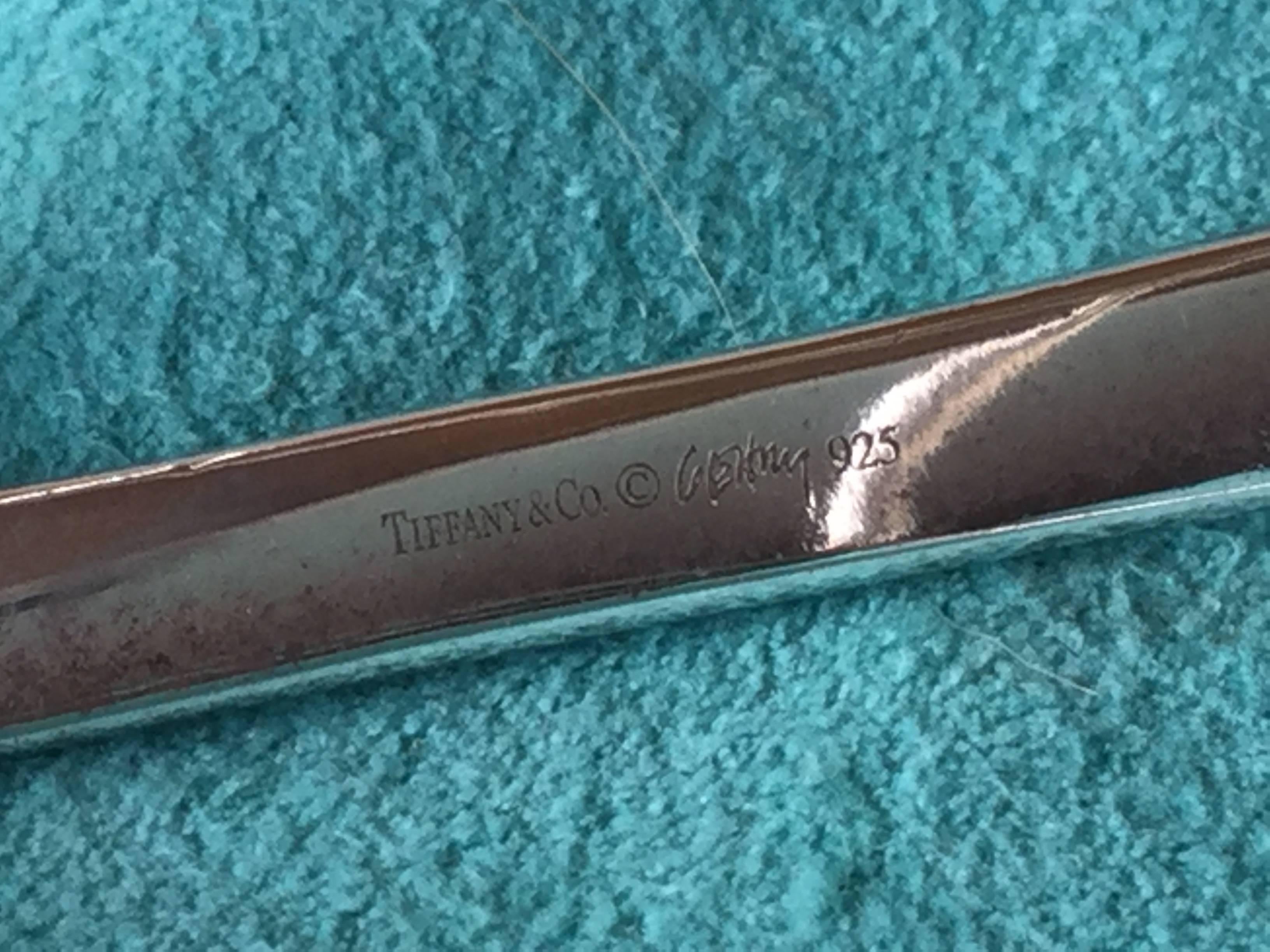 Frank Gehry for Tiffany. Sterling Silver Wide Torque Bangle.  2006. 2