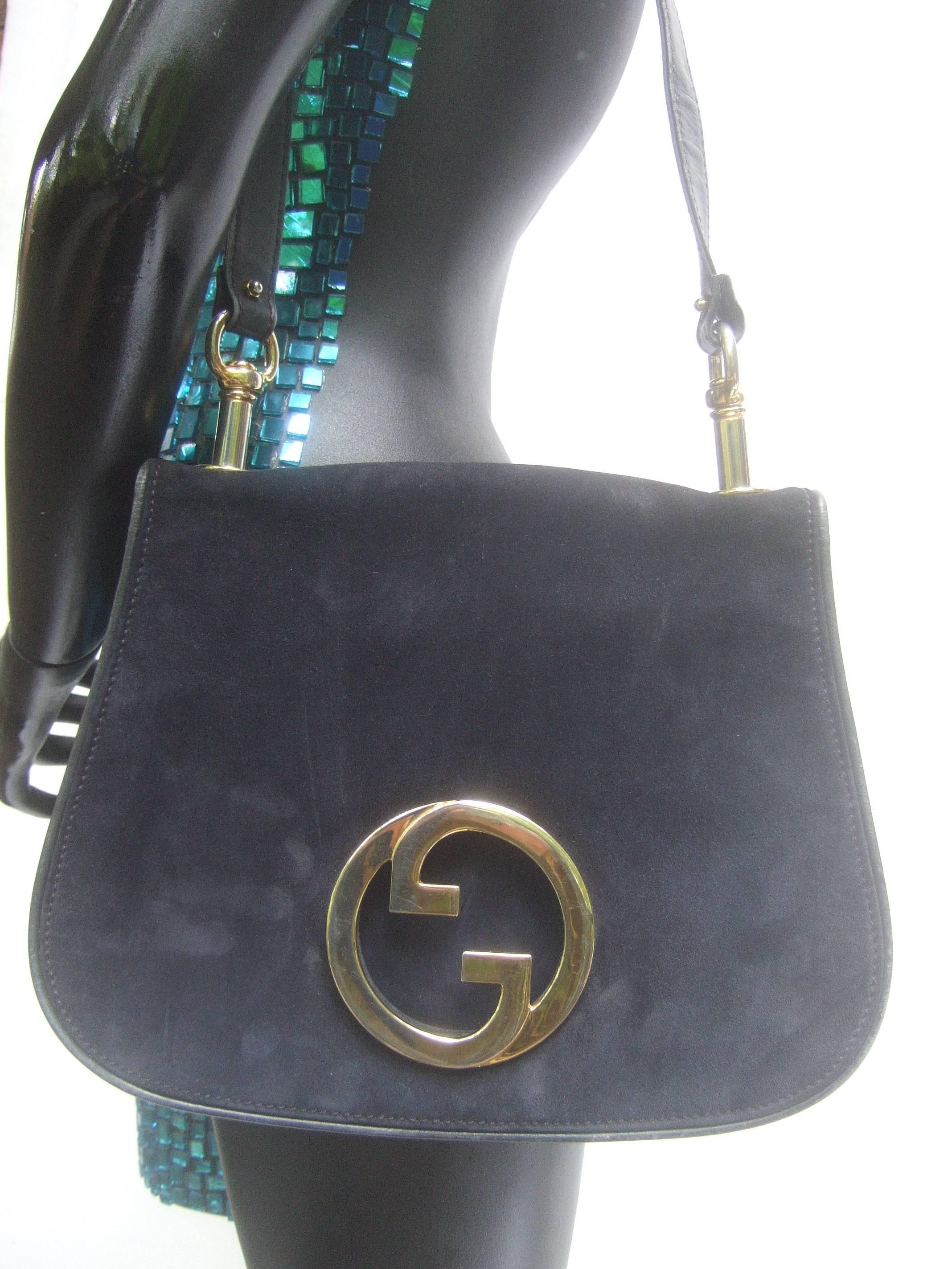 gucci blondie suede bag