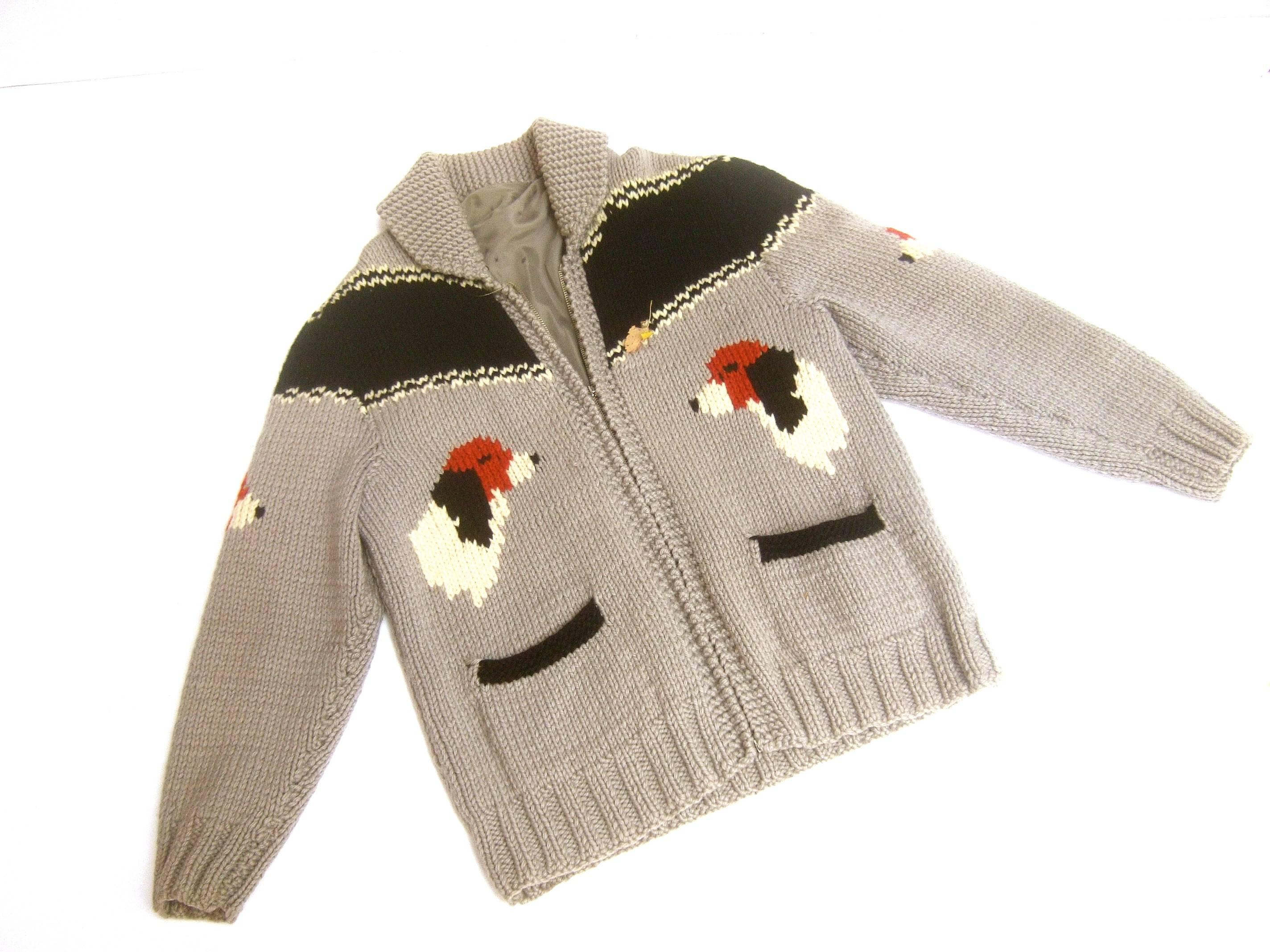 mens dog sweater