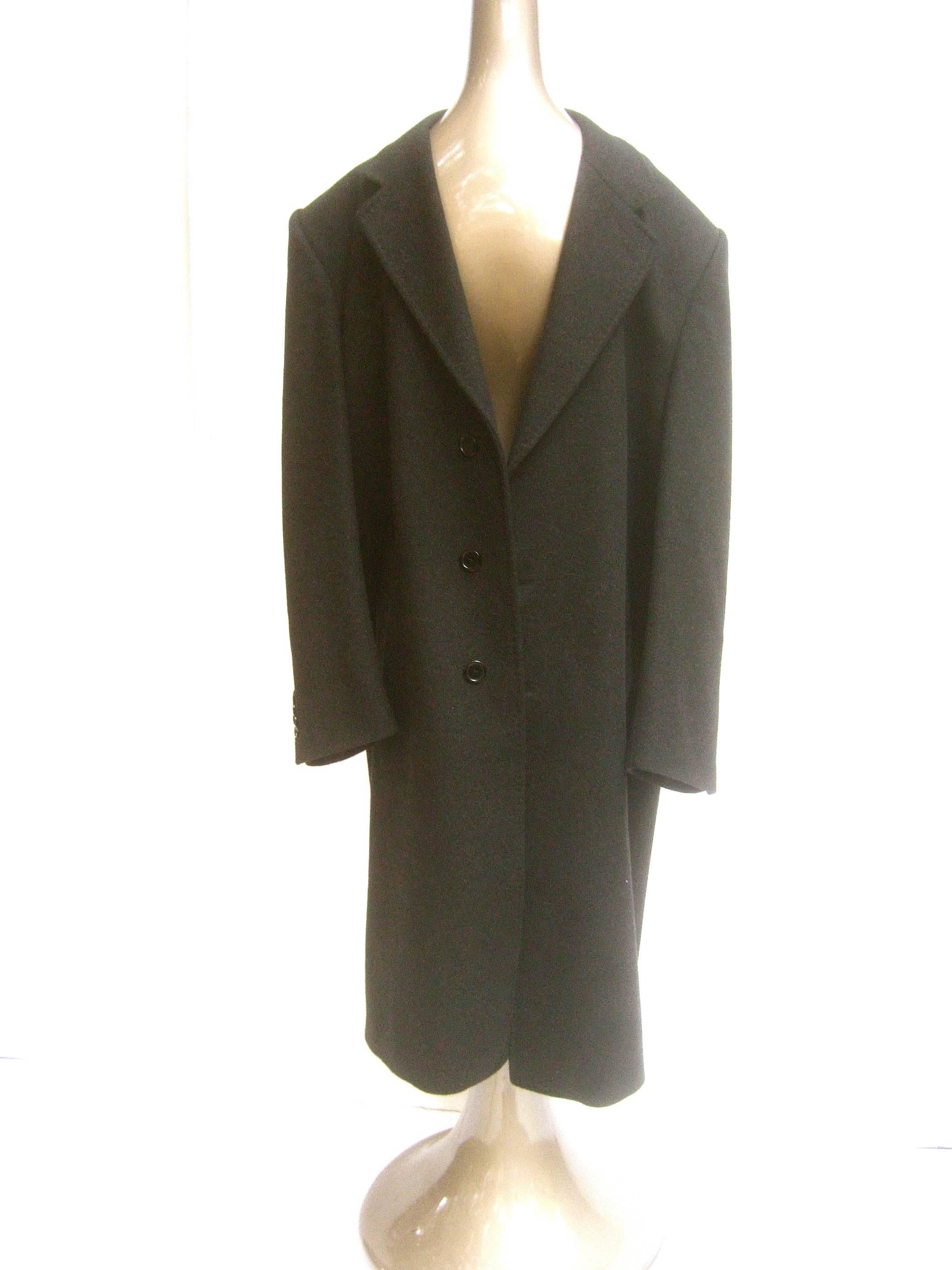 100 cashmere overcoat