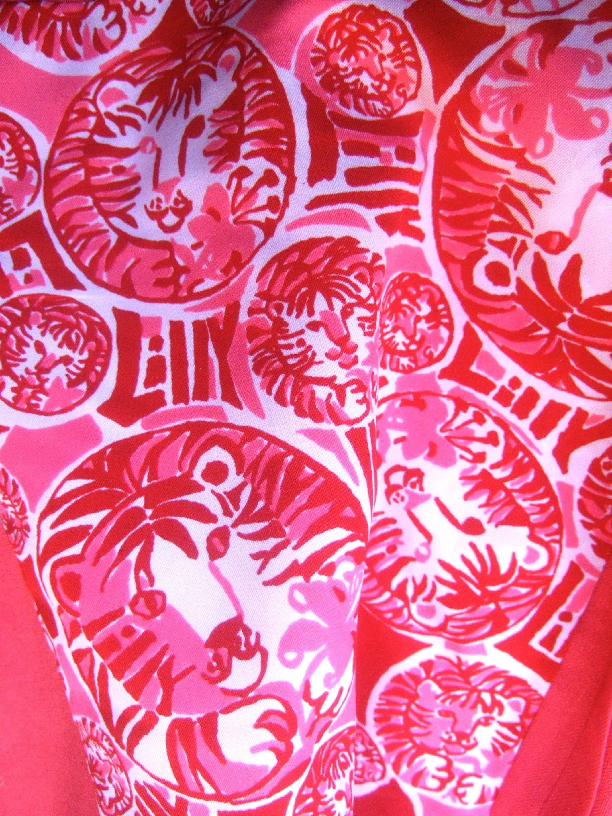 Lilly Pulitzer Men's Coral Pink Resort Sports Jacket circa 1970s 6