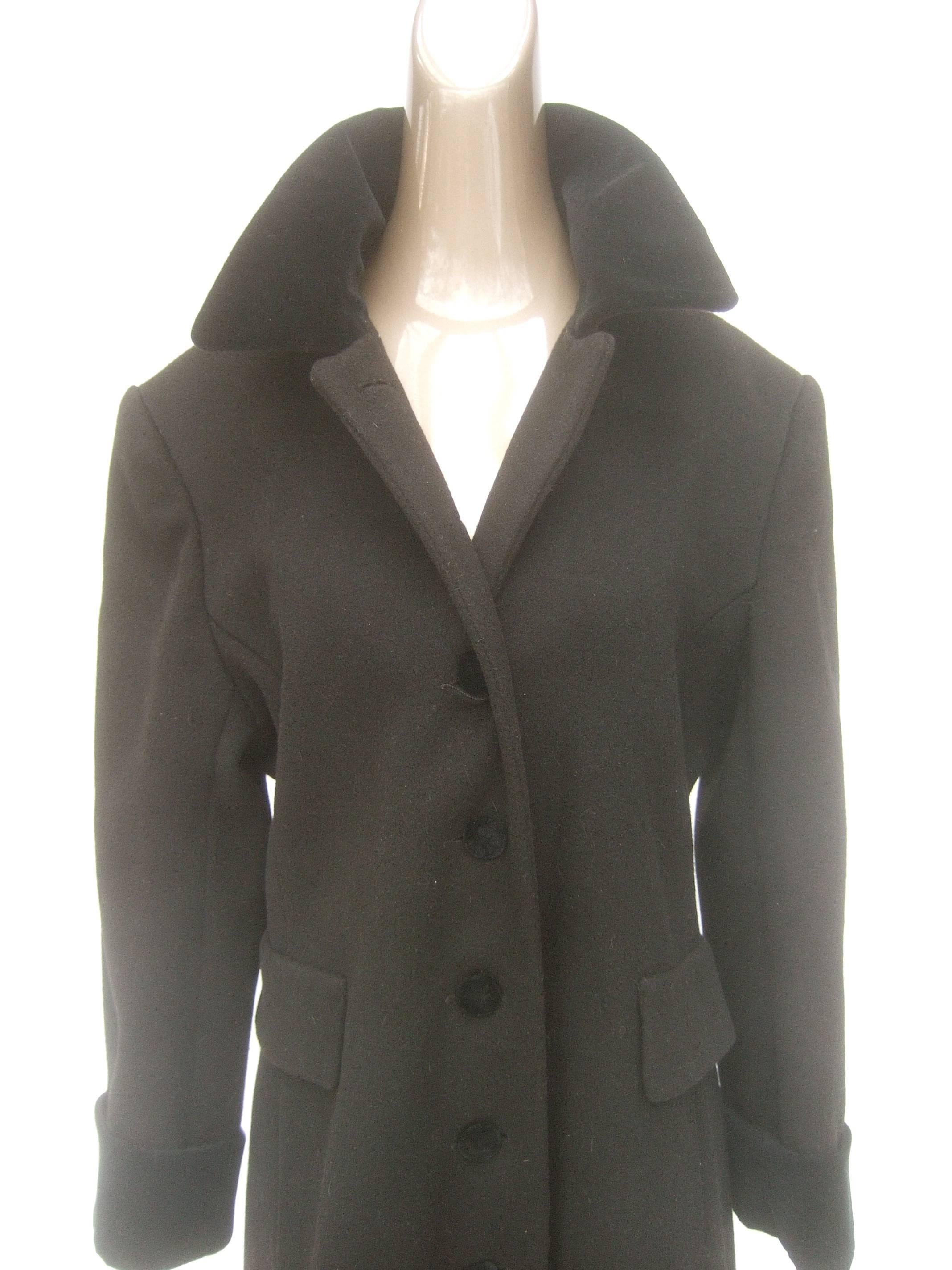 black trim coat