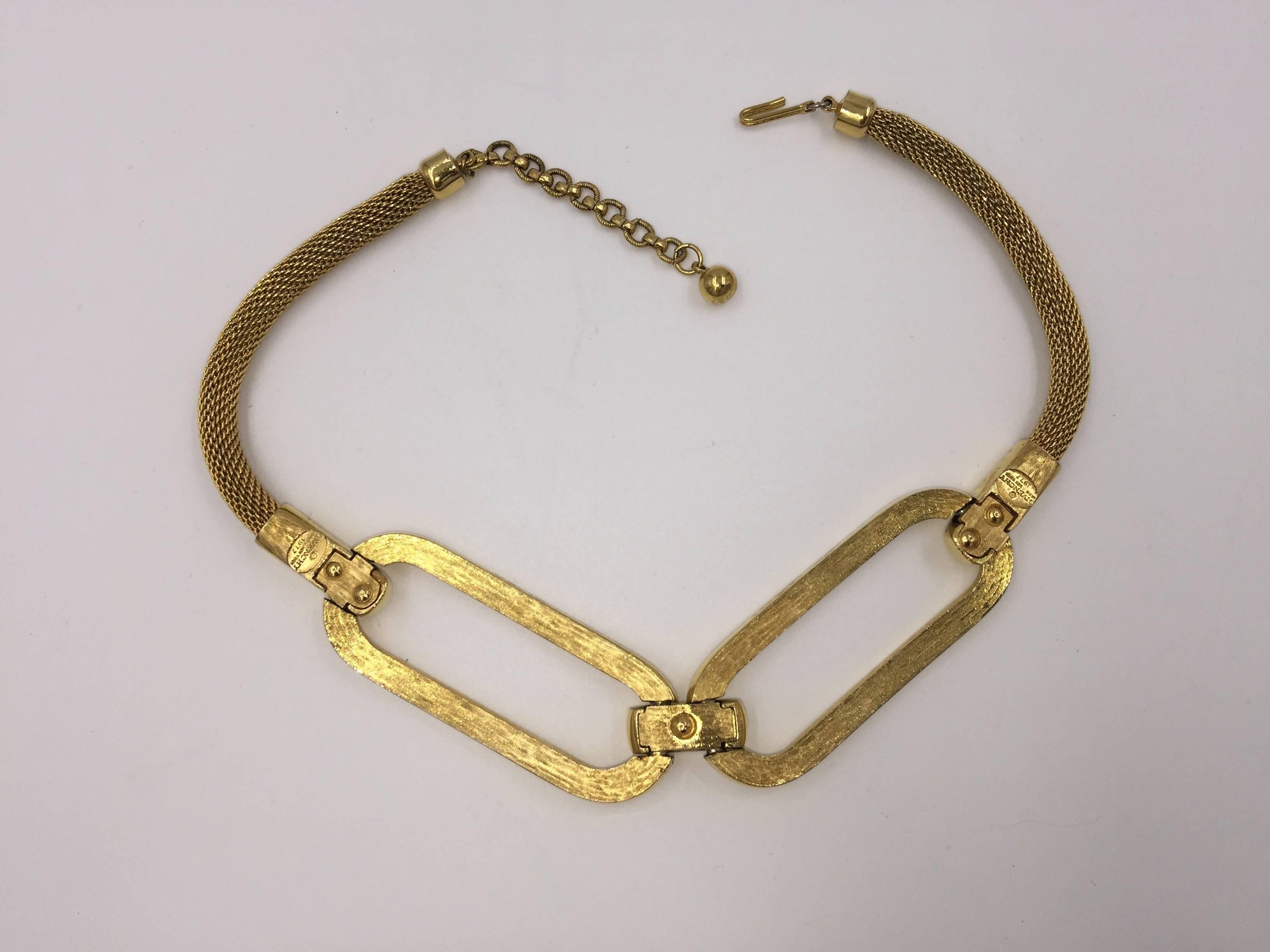 Modernist Givenchy Necklace. 1977 2
