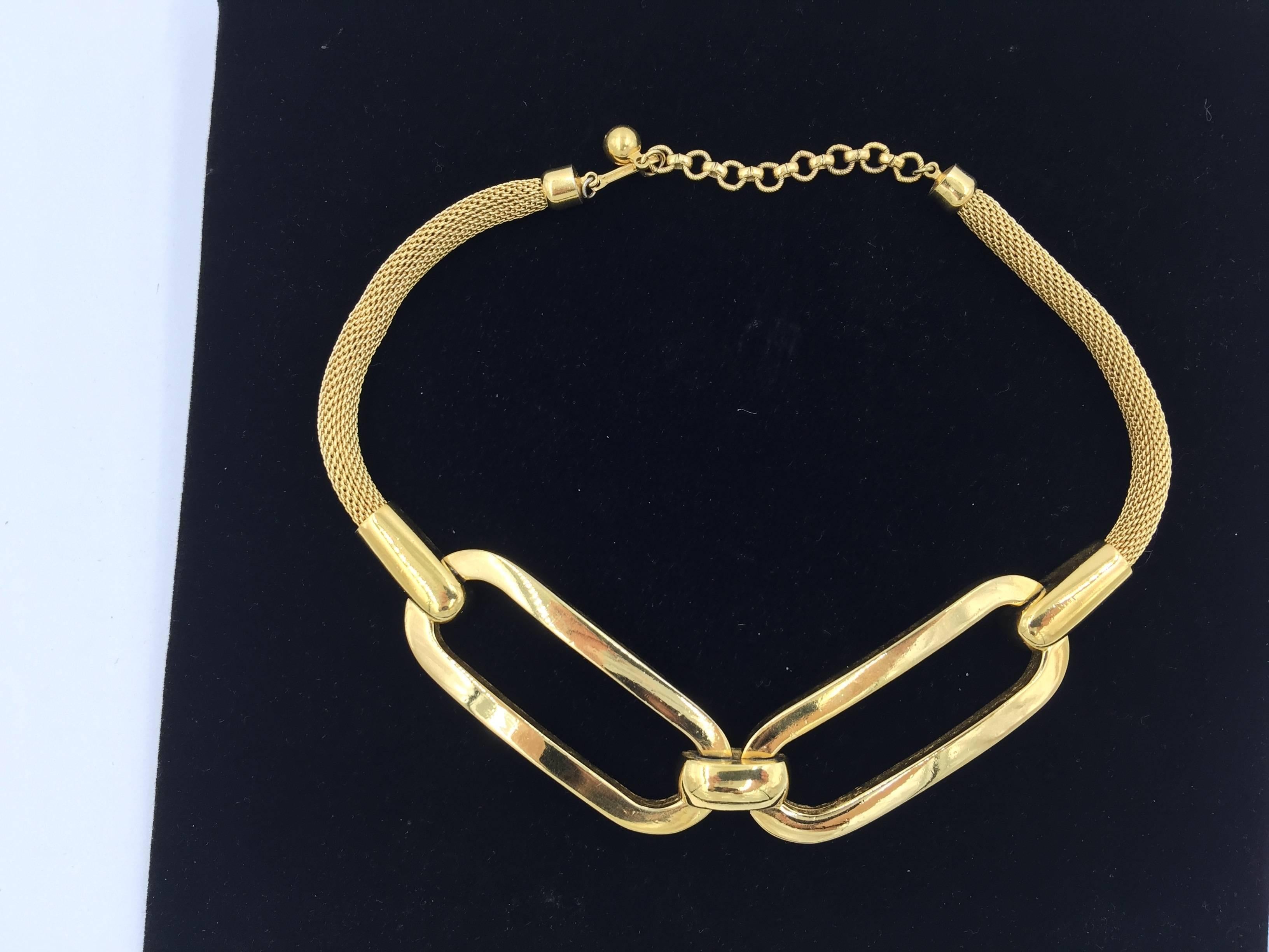 Women's Modernist Givenchy Necklace. 1977