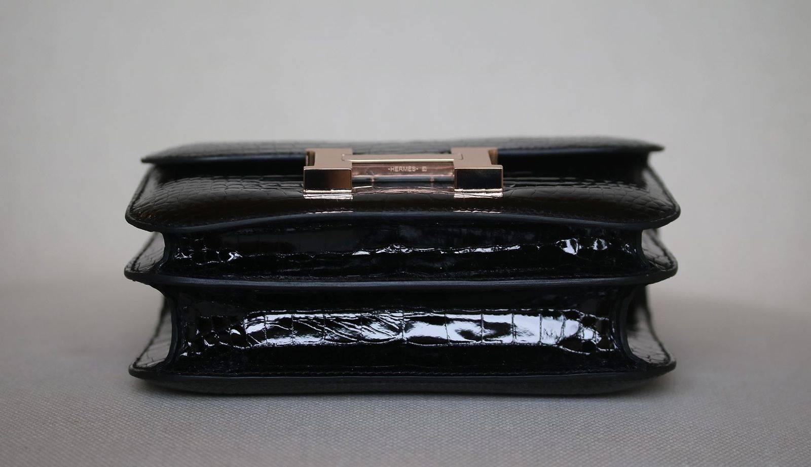 hermes constance mini crocodile
