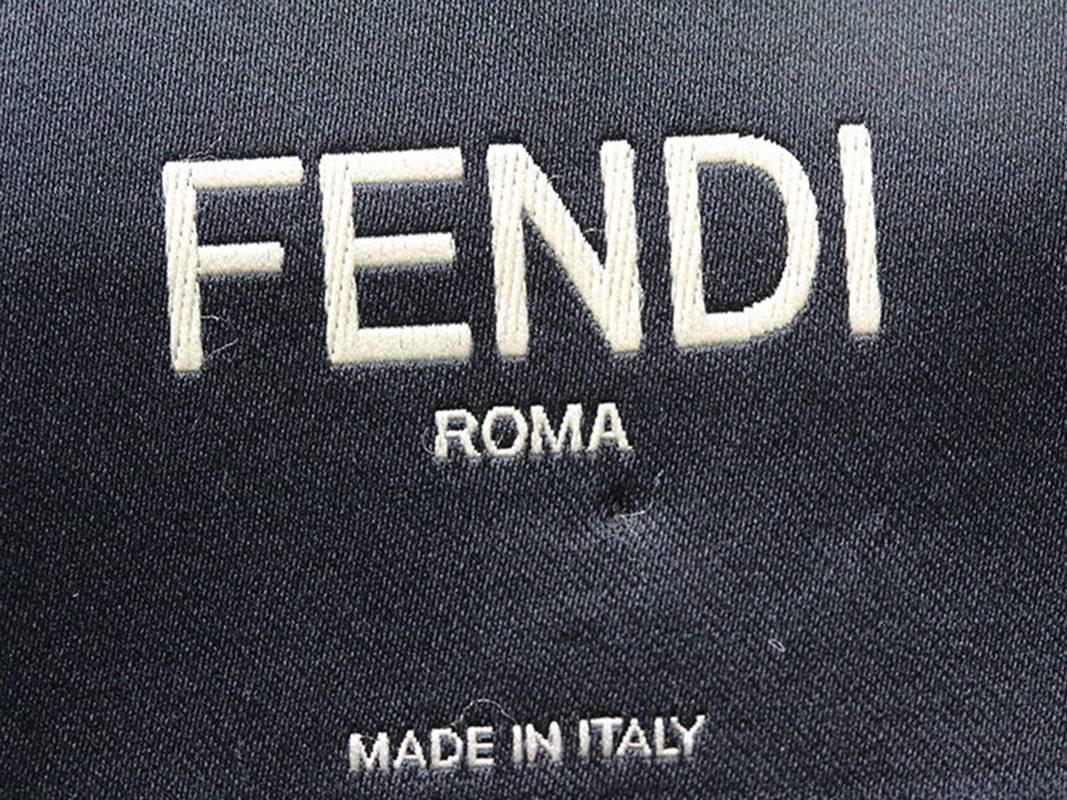 Gray Fendi Snow White Mink Pequin Fur Coat
