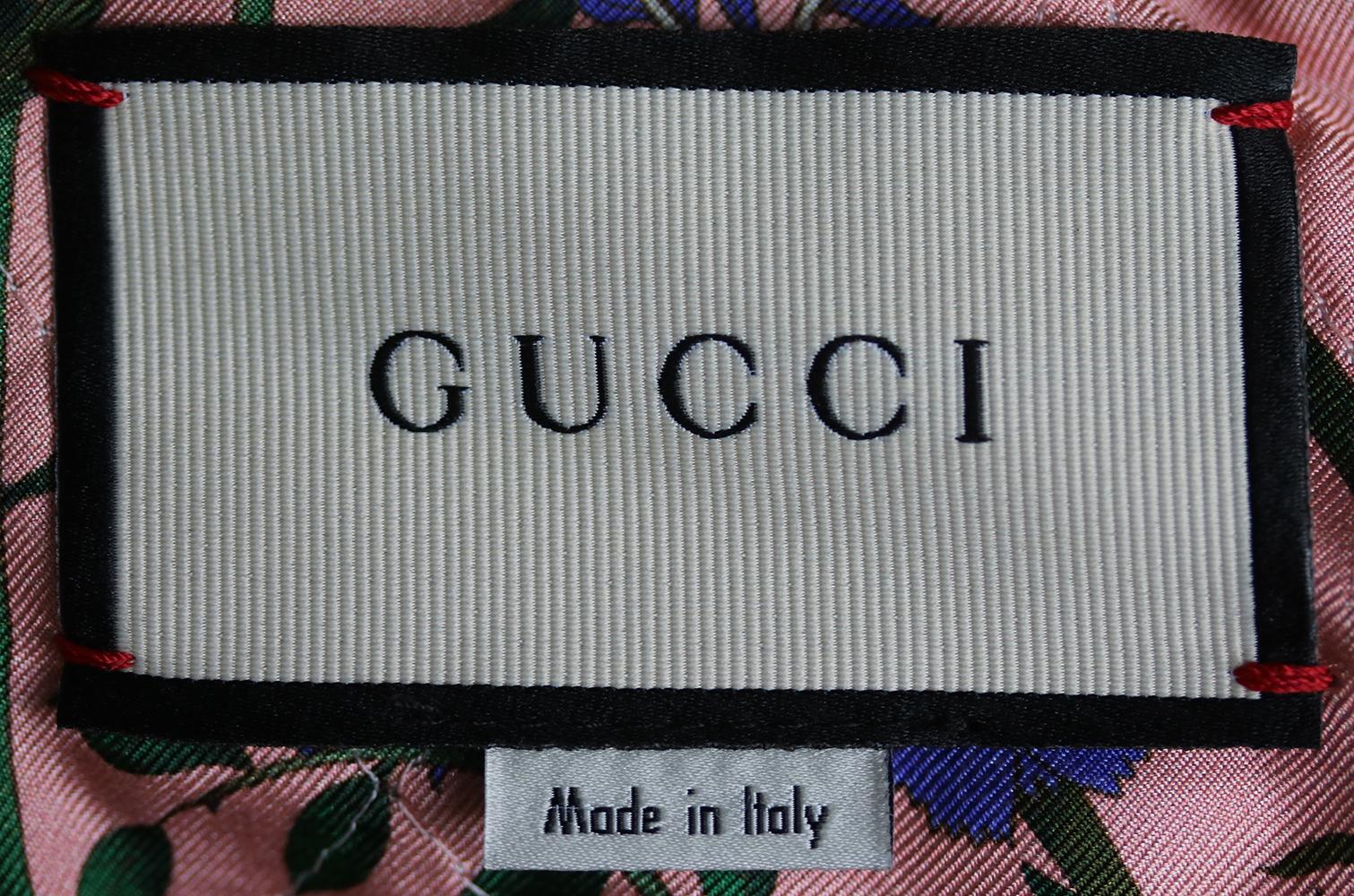 Gucci Embroidered Sequin and Velvet Bomber Jacket at 1stDibs