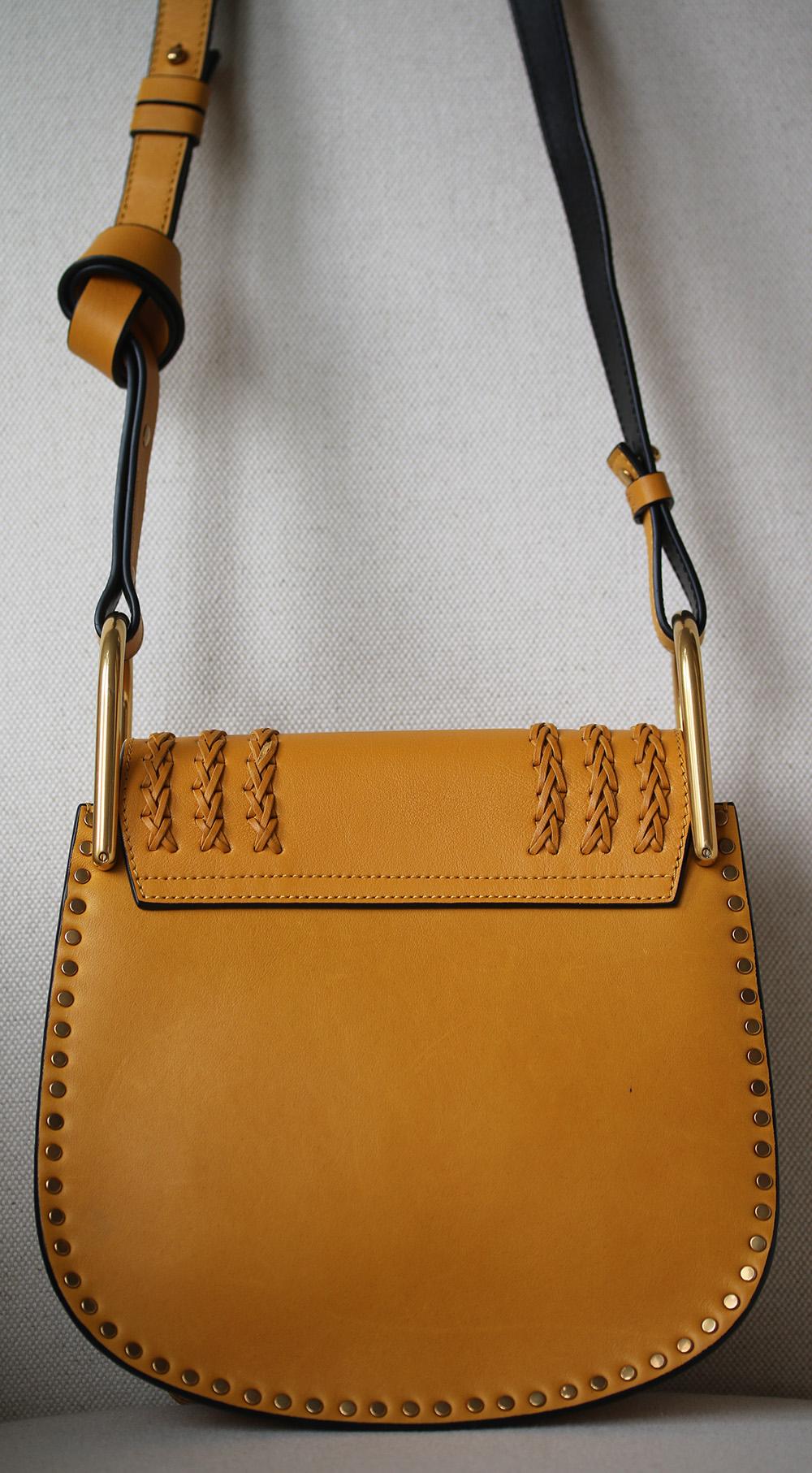 Brown Chloé Hudson Small Leather Crossbody Bag