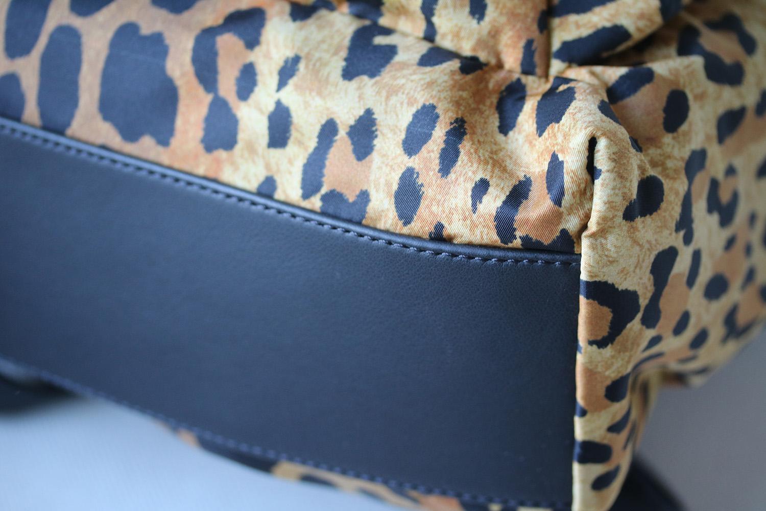 Brown Givenchy Leopard-Print Nylon Backpack