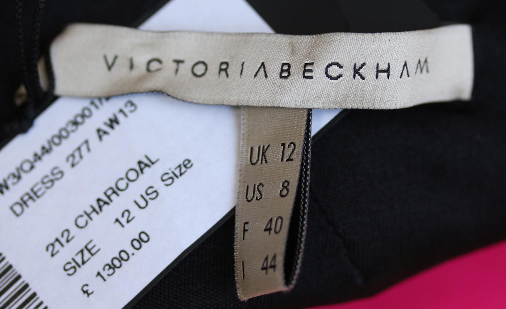 Women's Victoria Beckham Paneled Stretch-Knit Dress