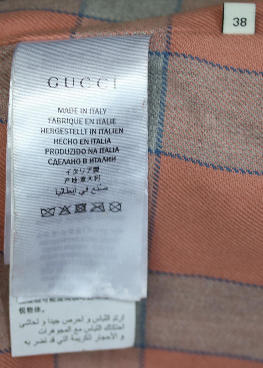 Brown Gucci Suede Fringe Bomber Jacket 