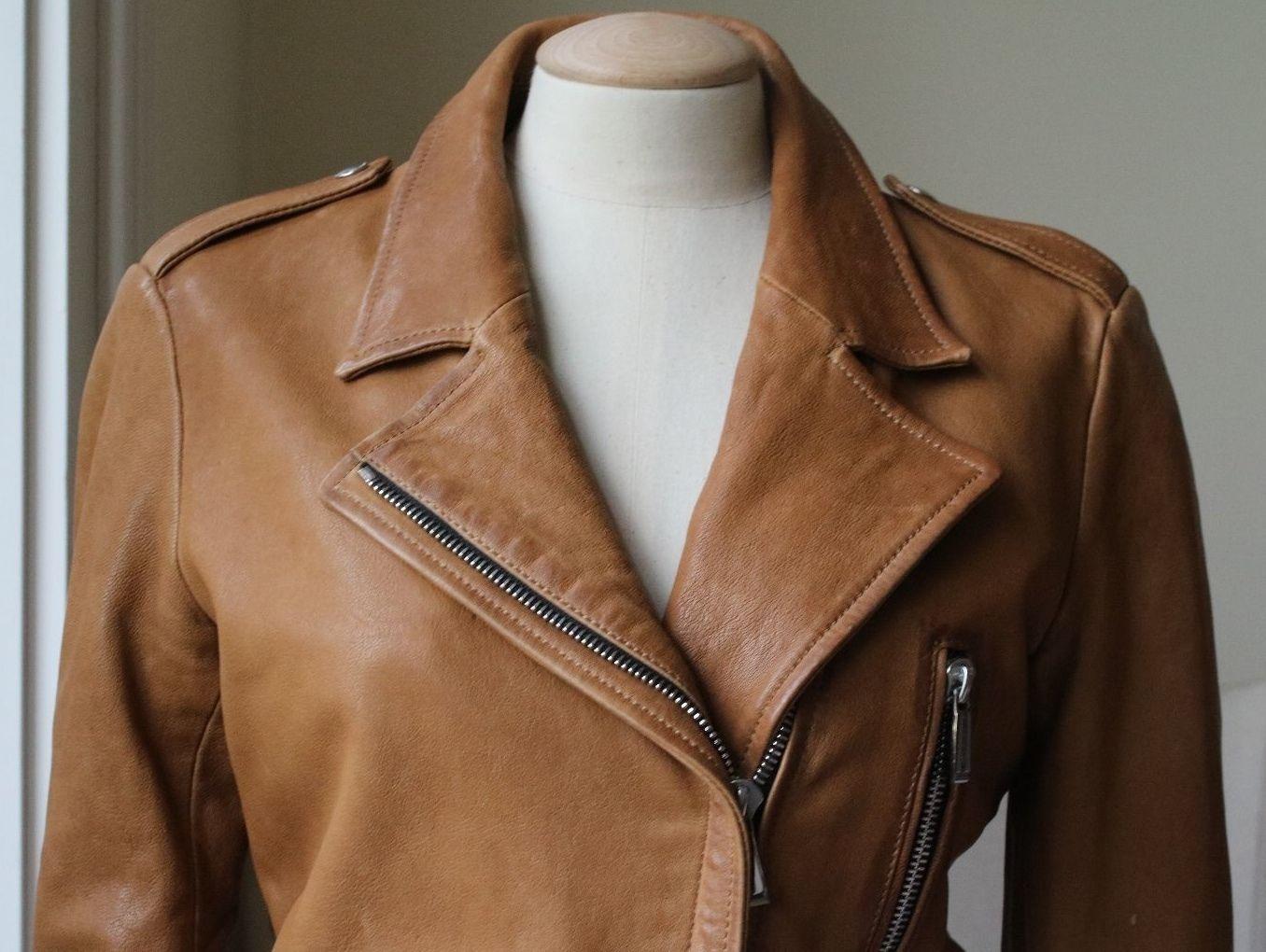 barbara bui leather jacket