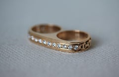 Hoorsenbuhs Diamond Double Knuckle Ring