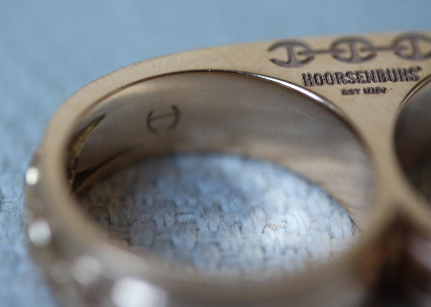 Hoorsenbuhs Diamond Double Knuckle Ring 2