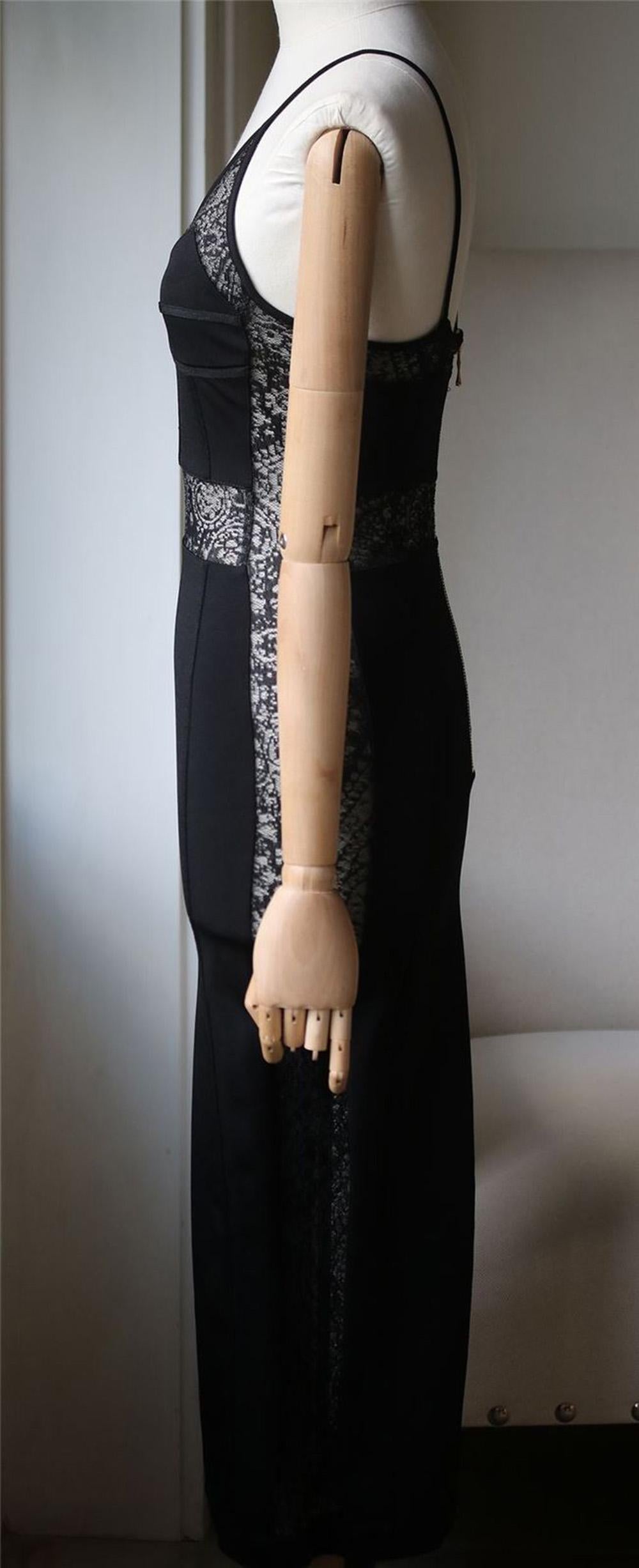 balmain lace dress
