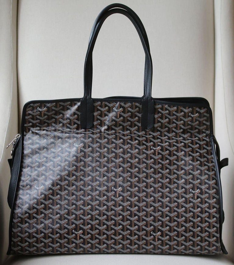 Blue Goyard Sac Hardy Pet Carrier PM Bag For Sale at 1stDibs