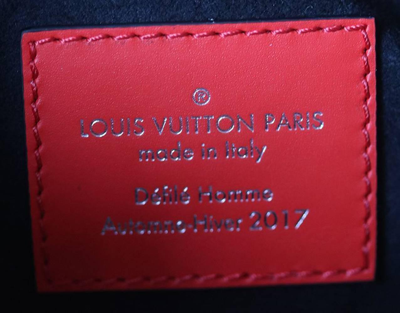 Louis Vuitton X Supreme Danube Epi PM Red Bag