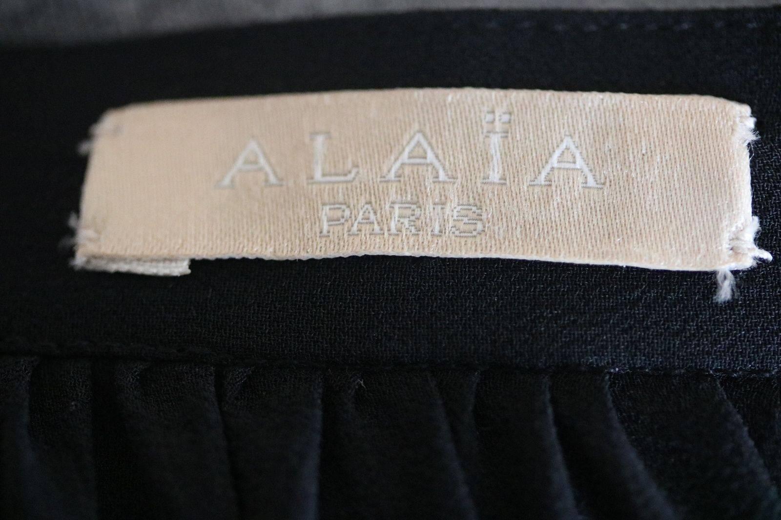 Women's or Men's Azzedine Alaia Eyelet Asymmetrical Silk Skirt