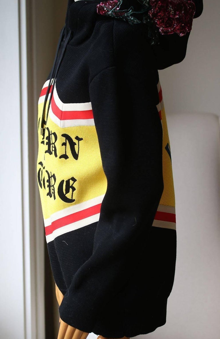 gucci sequin hoodie