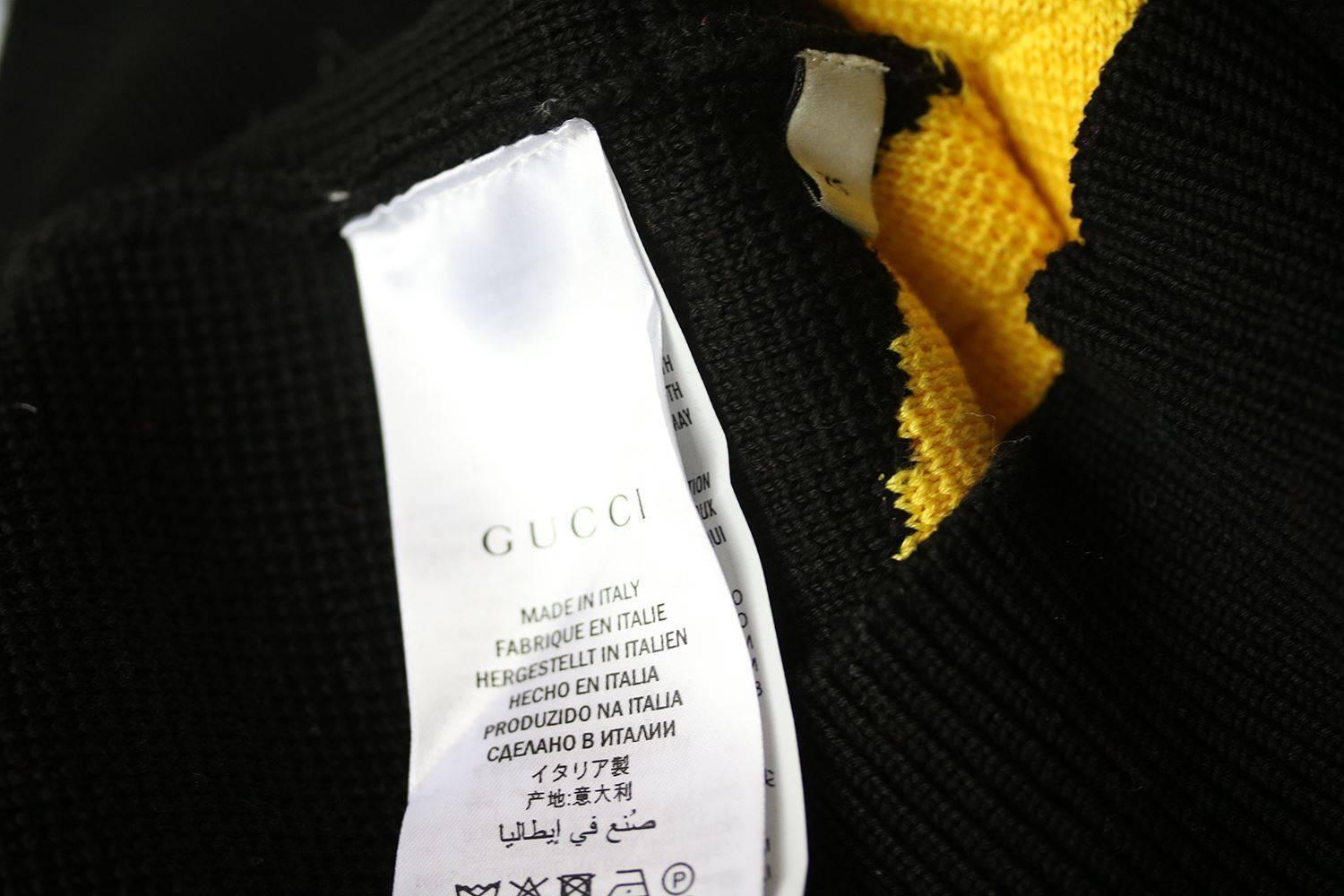 Black Gucci Modern Future Sequin Embellished Cotton Jacquard Knit Hoodie