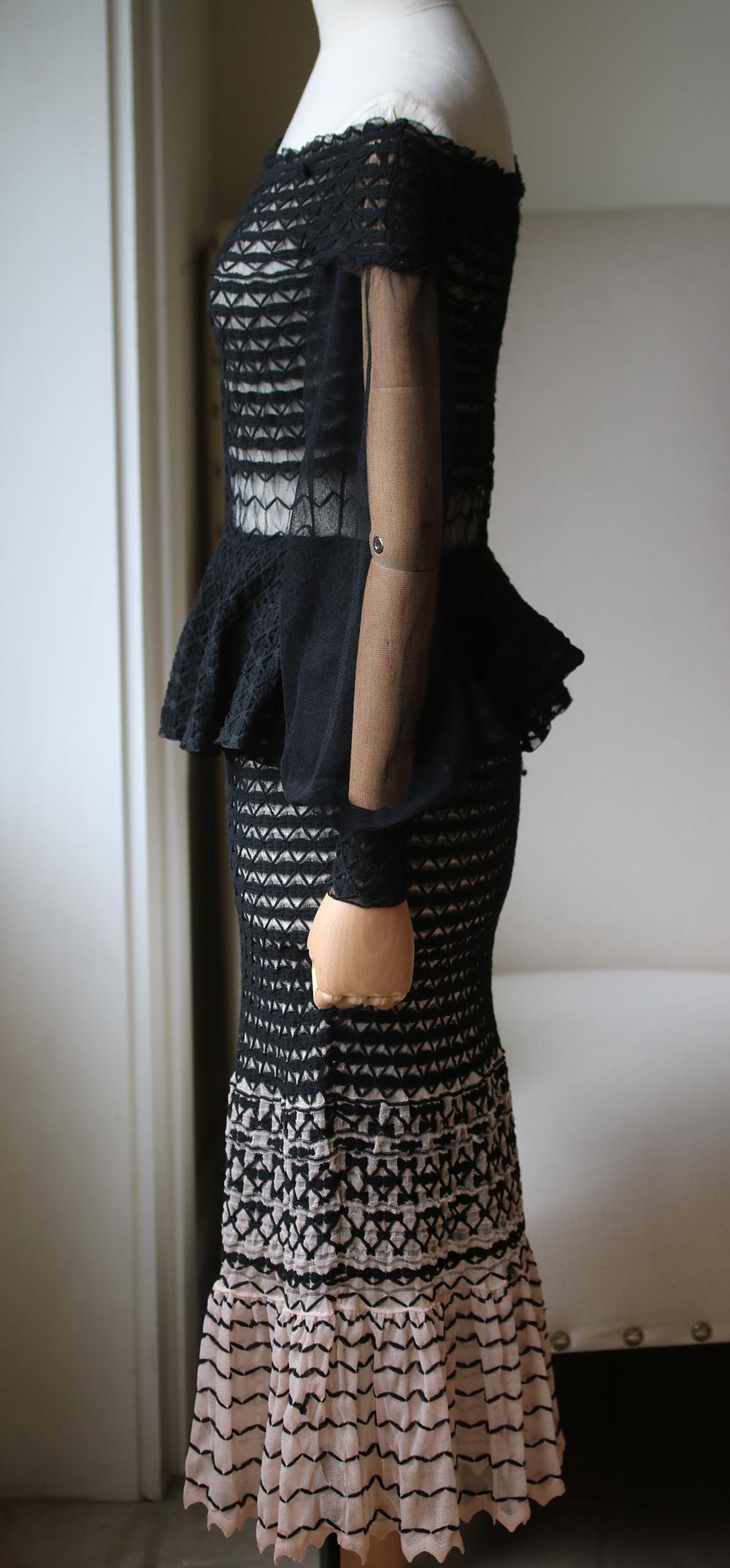 off the shoulder knit dresses