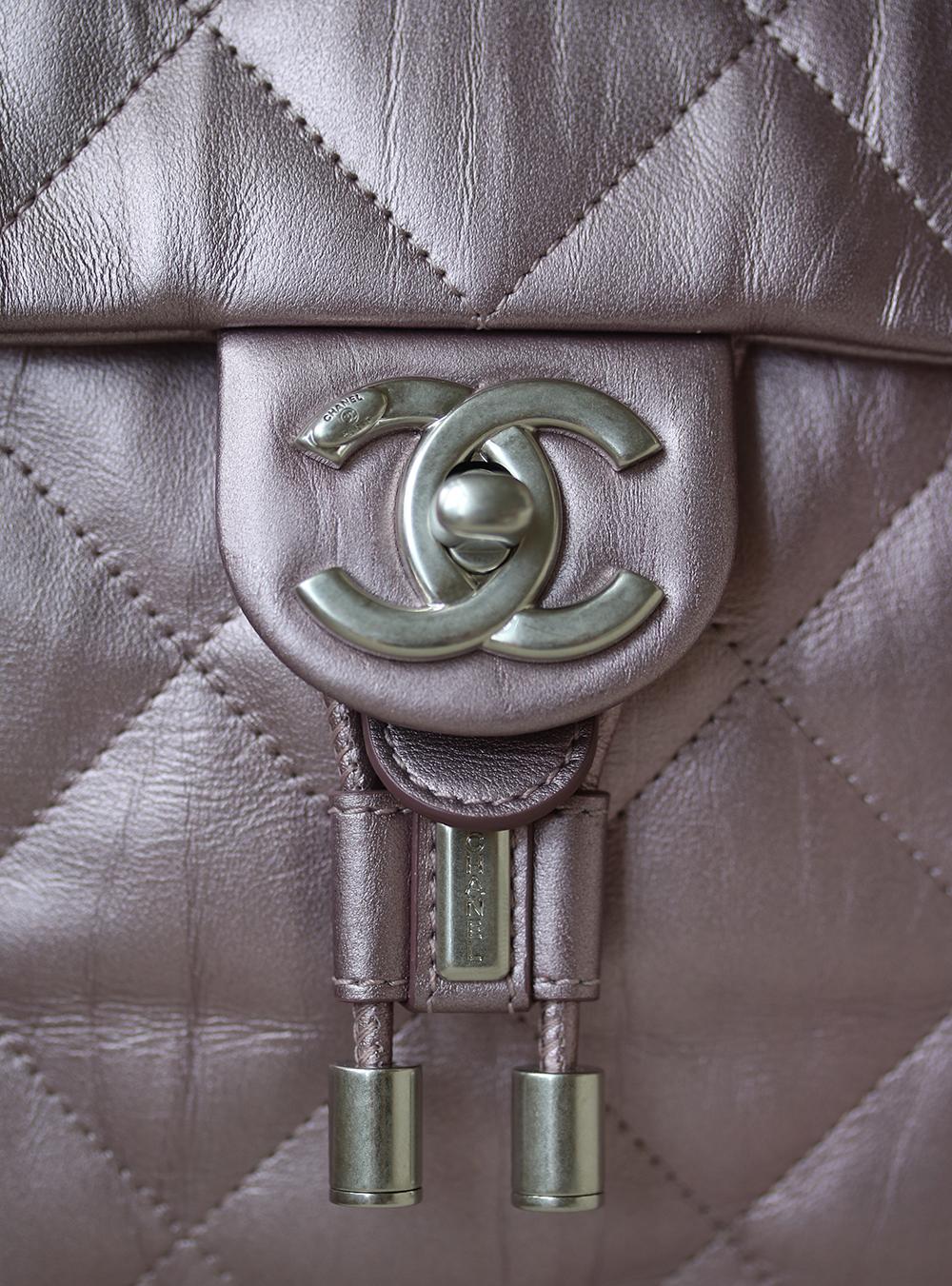 Chanel Iridescent Calfskin Backpack  In New Condition In London, GB