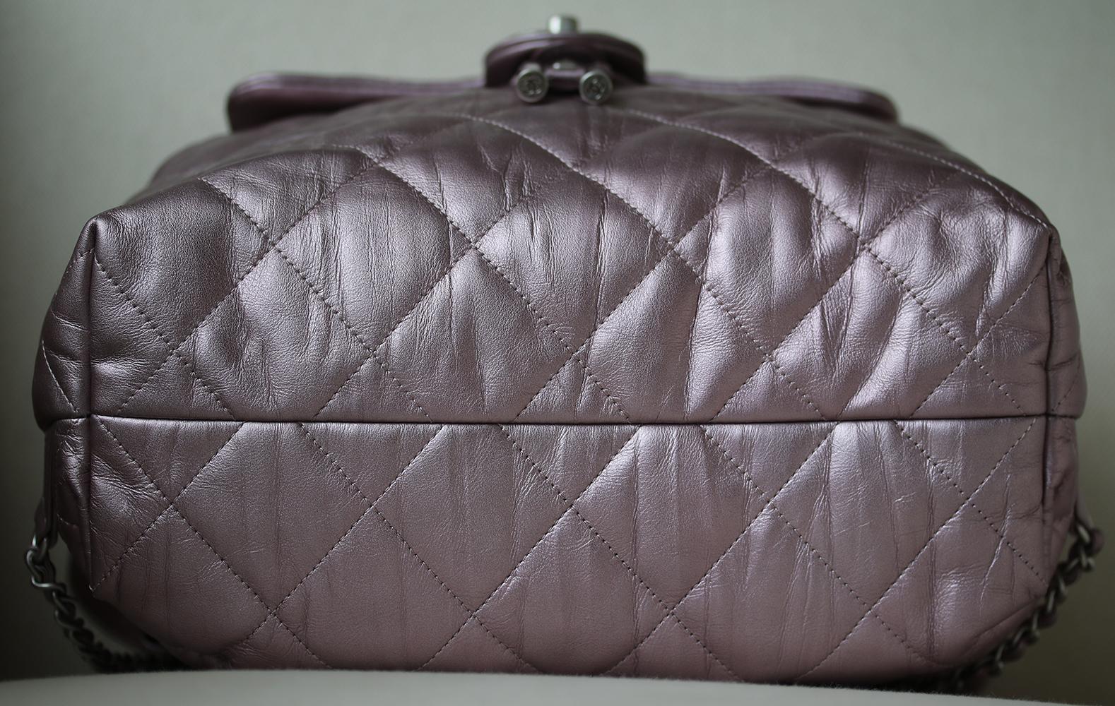Chanel Iridescent Calfskin Backpack  1