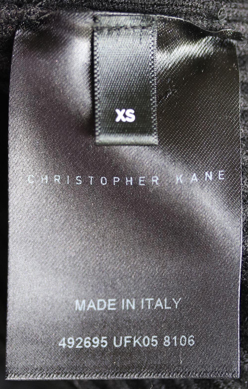 Christopher Kane Metallic Ribbed Knit Midi Dress 1