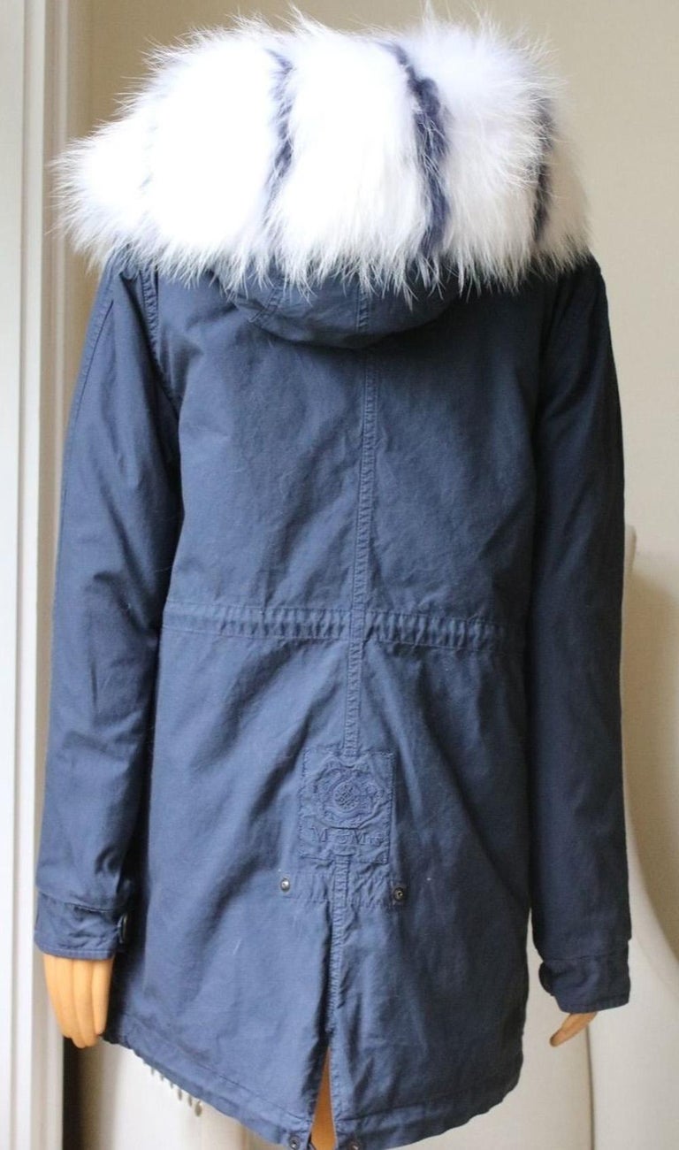 Mr and Mrs Italy Midi Fur-Trimmed Cotton Parka at 1stDibs