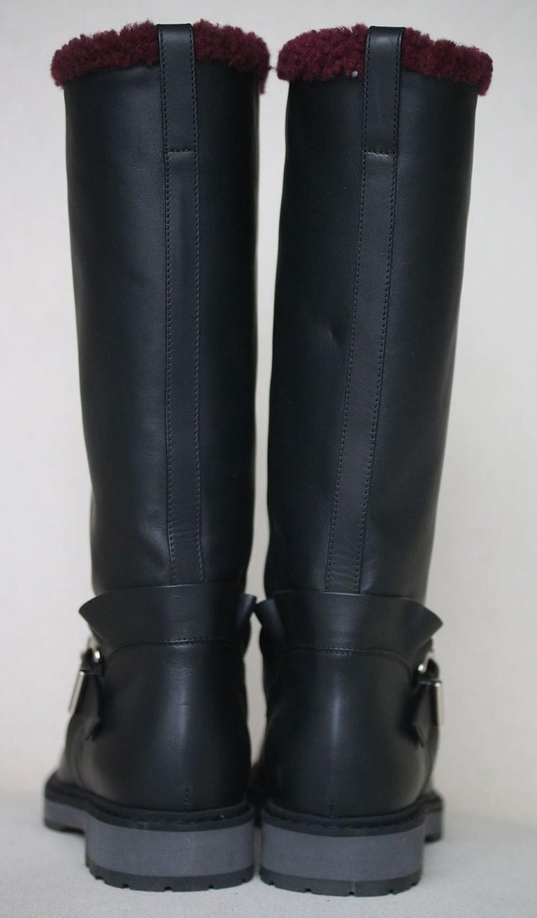 fendi moto boot