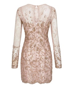 Ralph and Russo Haute Couture Austrian Crystal Embellish Short Dress
