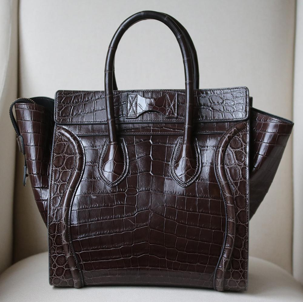 celine crocodile bag