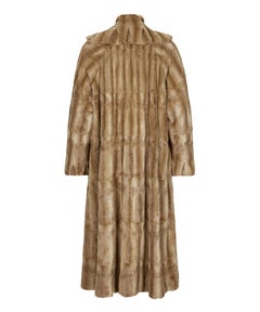 Fendi Ermine Fur Long Coat