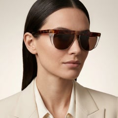 1990s Never Worn High Quality Italian Sunglasses by Trussardi