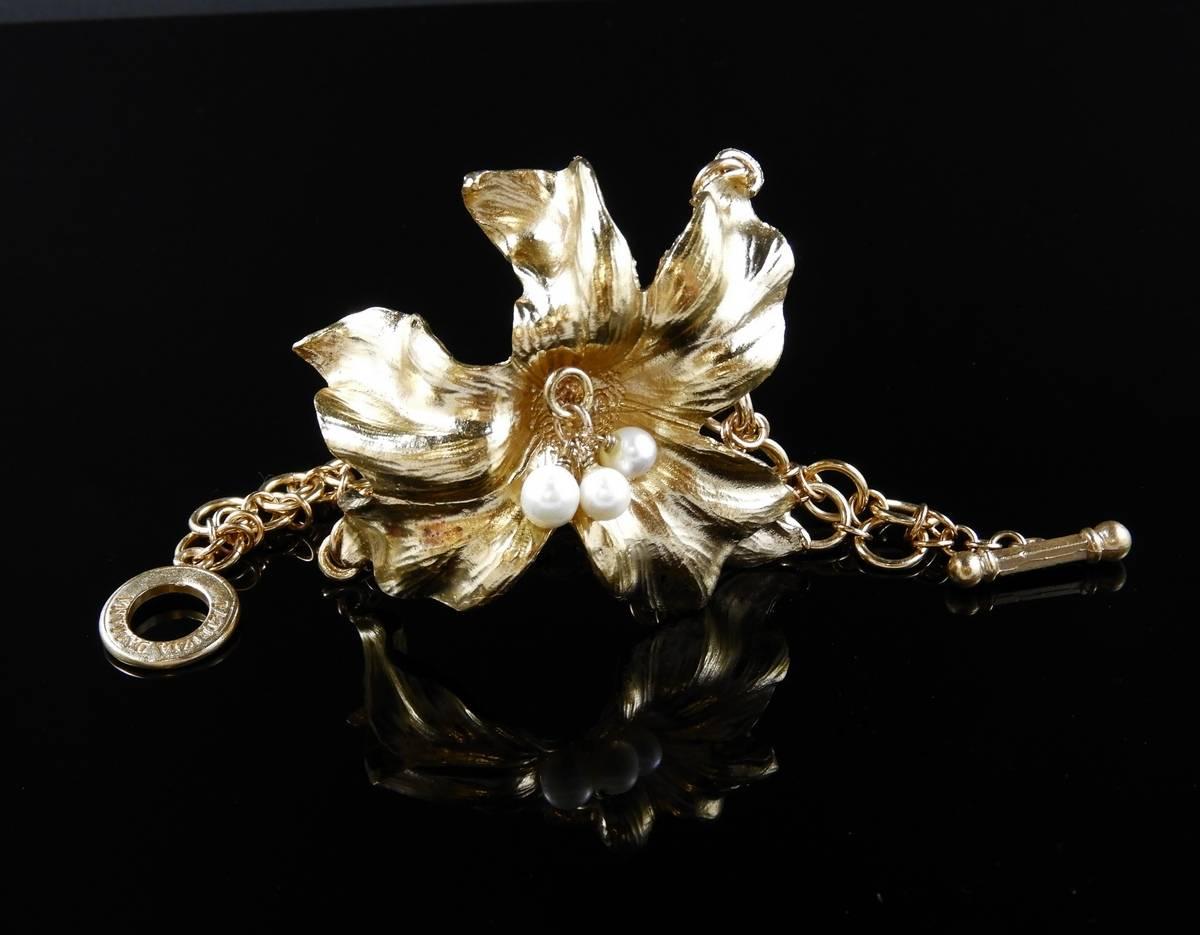 Women's Bronze vintage bracelet , made in Italy