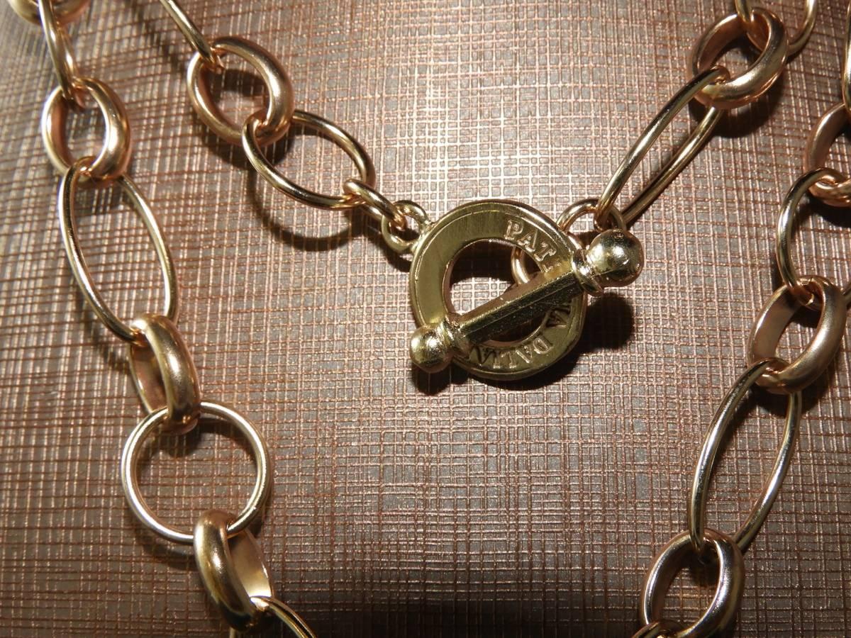 bronze and pink cabochon pendant by Patrizia Daliana 1
