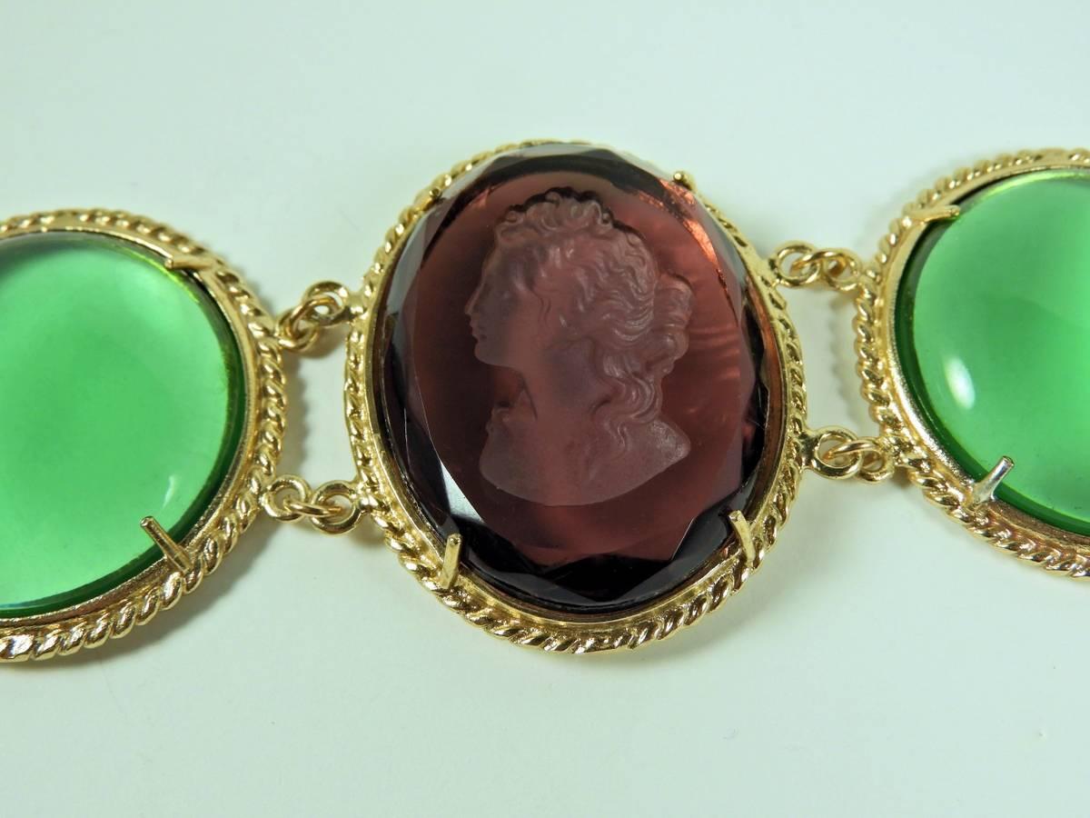  Murano glass bracelet and ring by Patrizia Daliana In New Condition In Aci Castello, IT