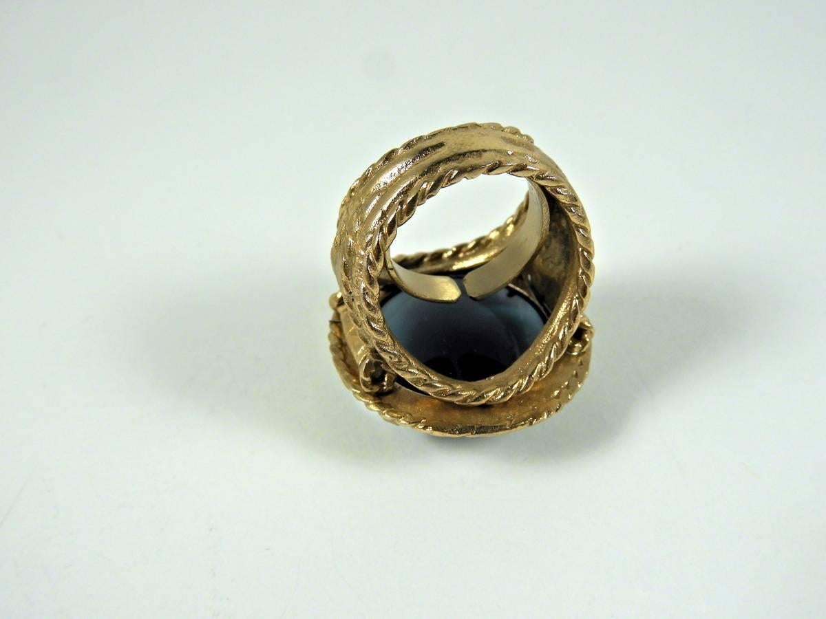 bronze and murano glass ring and bracelet by Patrizia Daliana 3