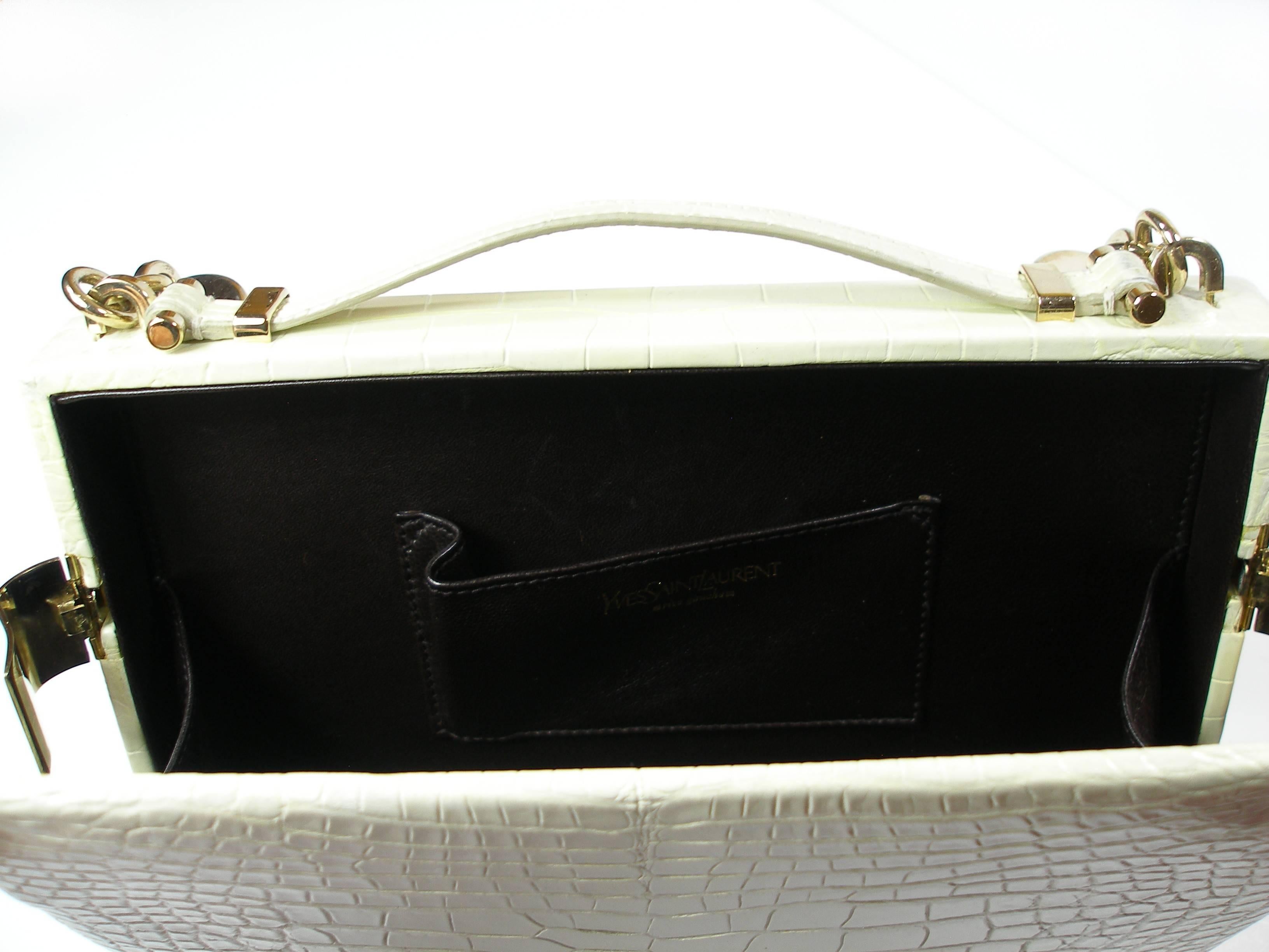 FANTASTIC COLLECTIBLE Tom Ford for YSL Mombasa Vintage Alligator Bag / USED BAG In Fair Condition In VERGT, FR