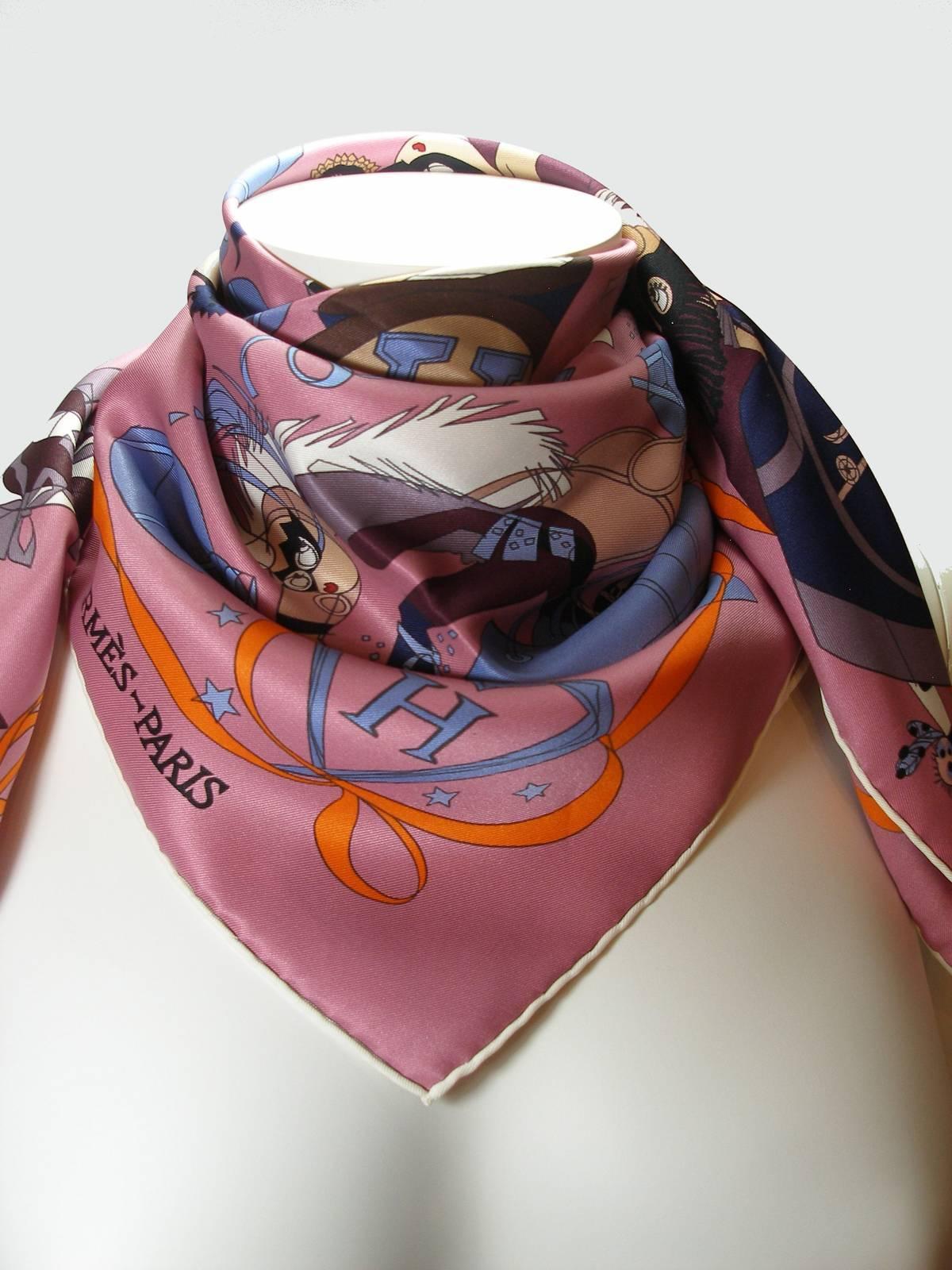 how to wear hermes scarf 70 cm